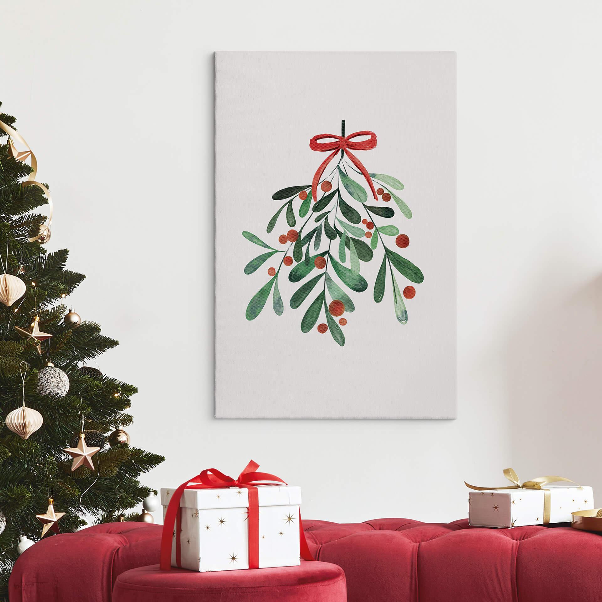 Canvas Kristina - Christmas Mistletoe