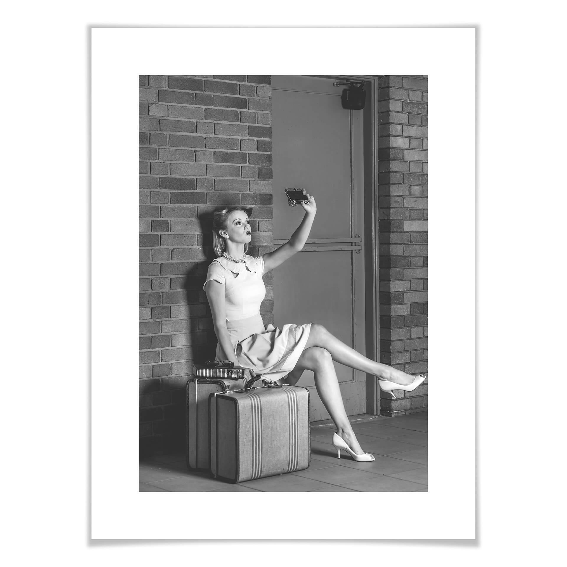 Plakat - Woodforth - Oldfashioned selfie