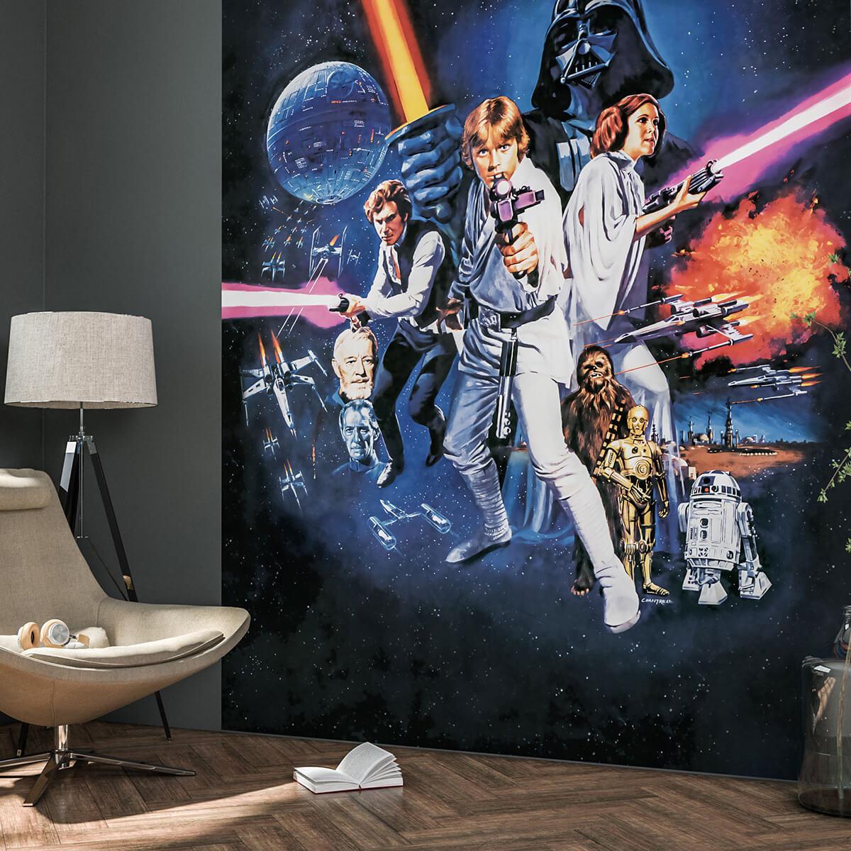 Fototapet - Star Warsplakat Classic 1
