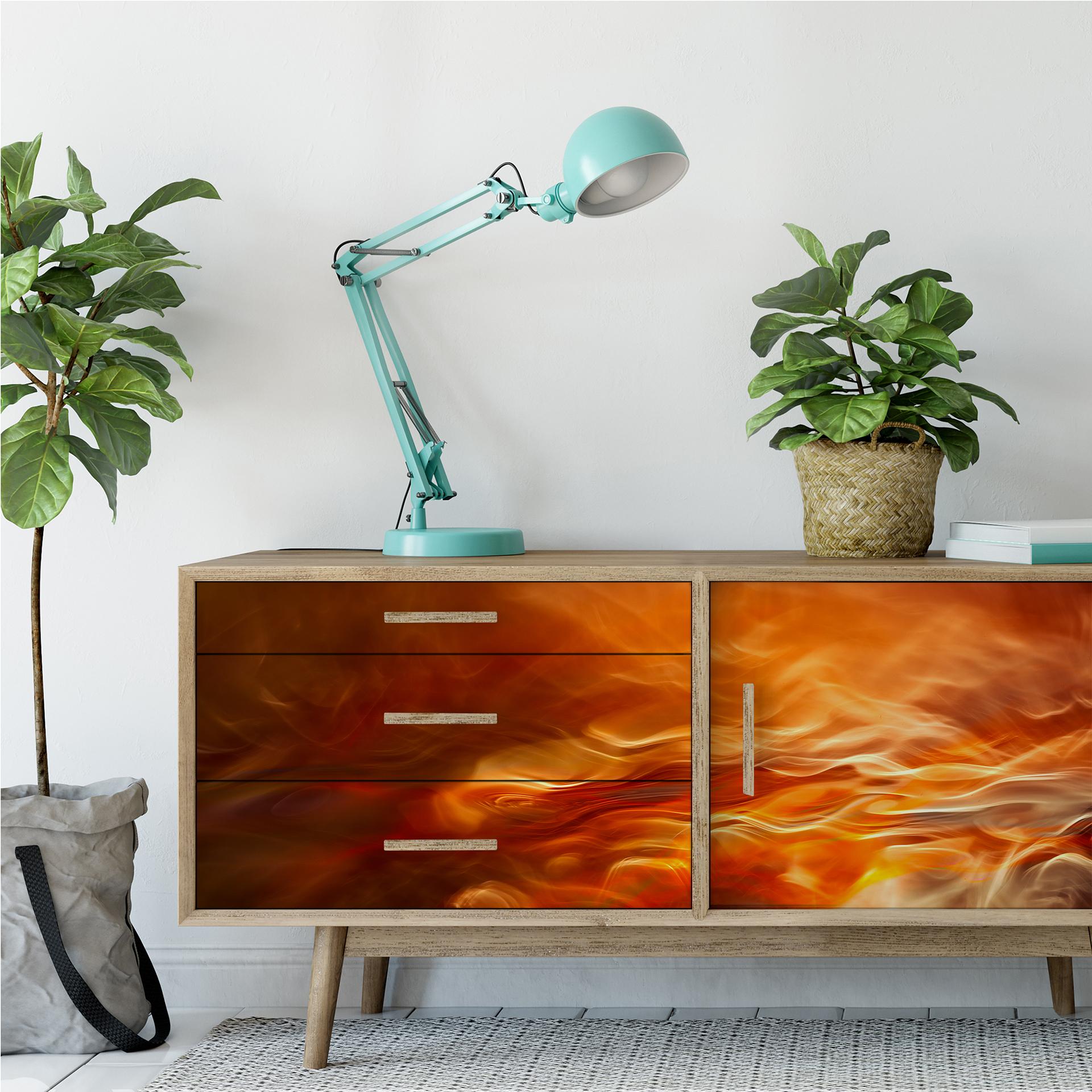 Wallprint Marthinussen - Burning Water - Panorama