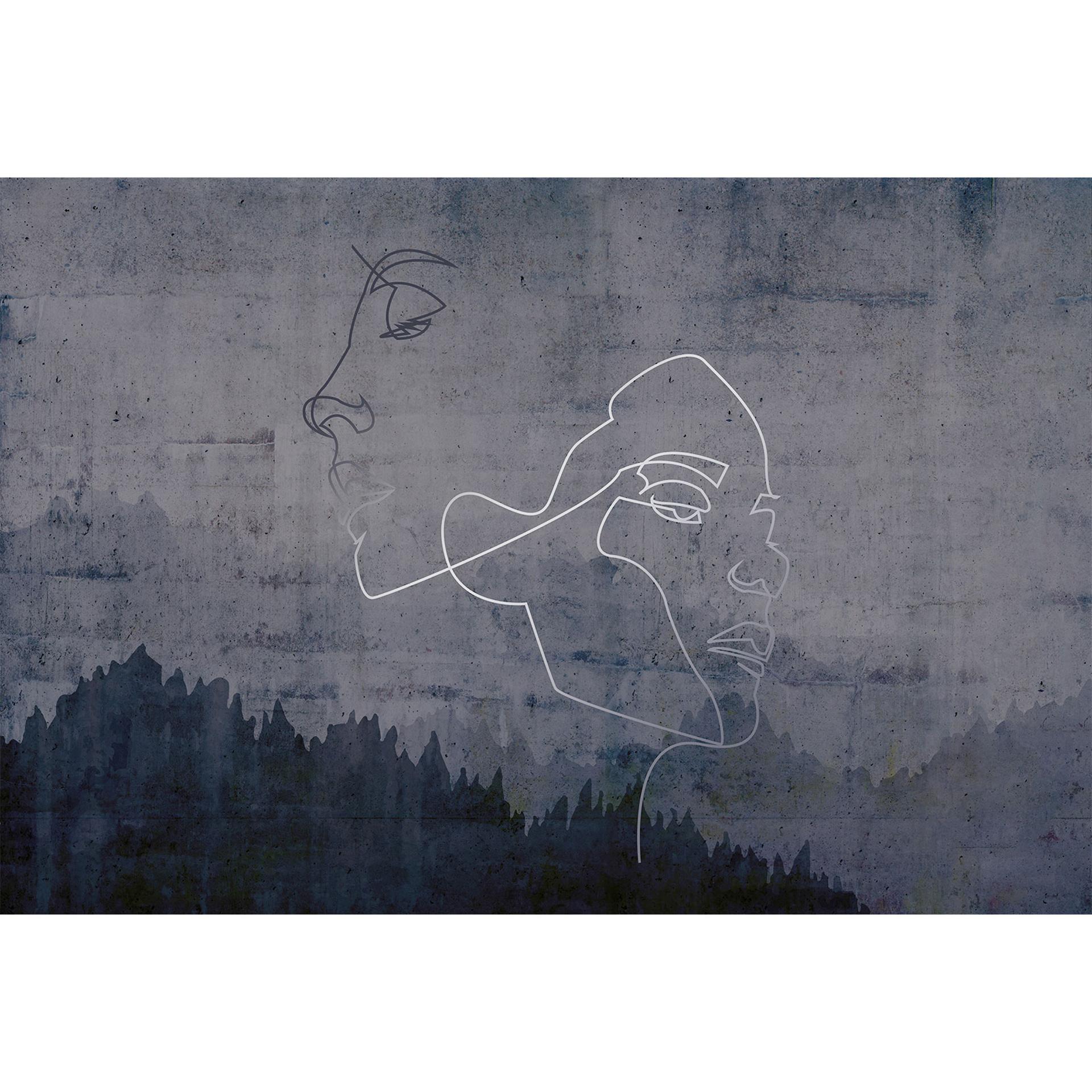 Architects Paper Fotobehang Atelier 47 Silver Outlines