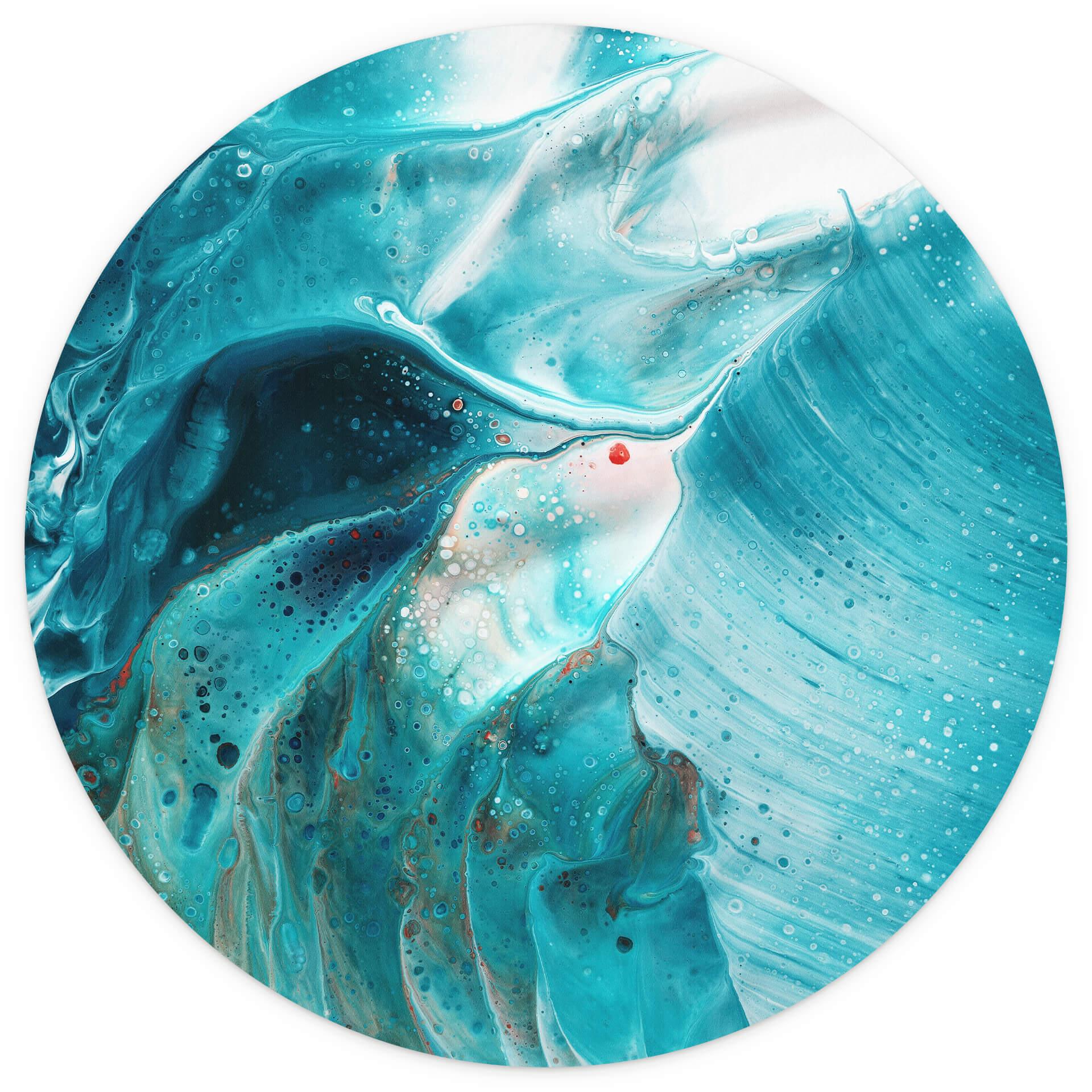 Behangcirkel Westum - Flying into the Waves - vliesbehang/zelfklevend vliesbehang