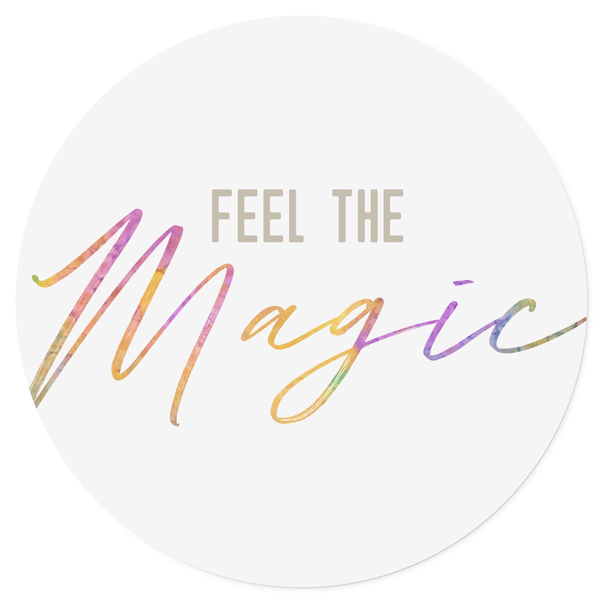 Muursticker Feel the magic