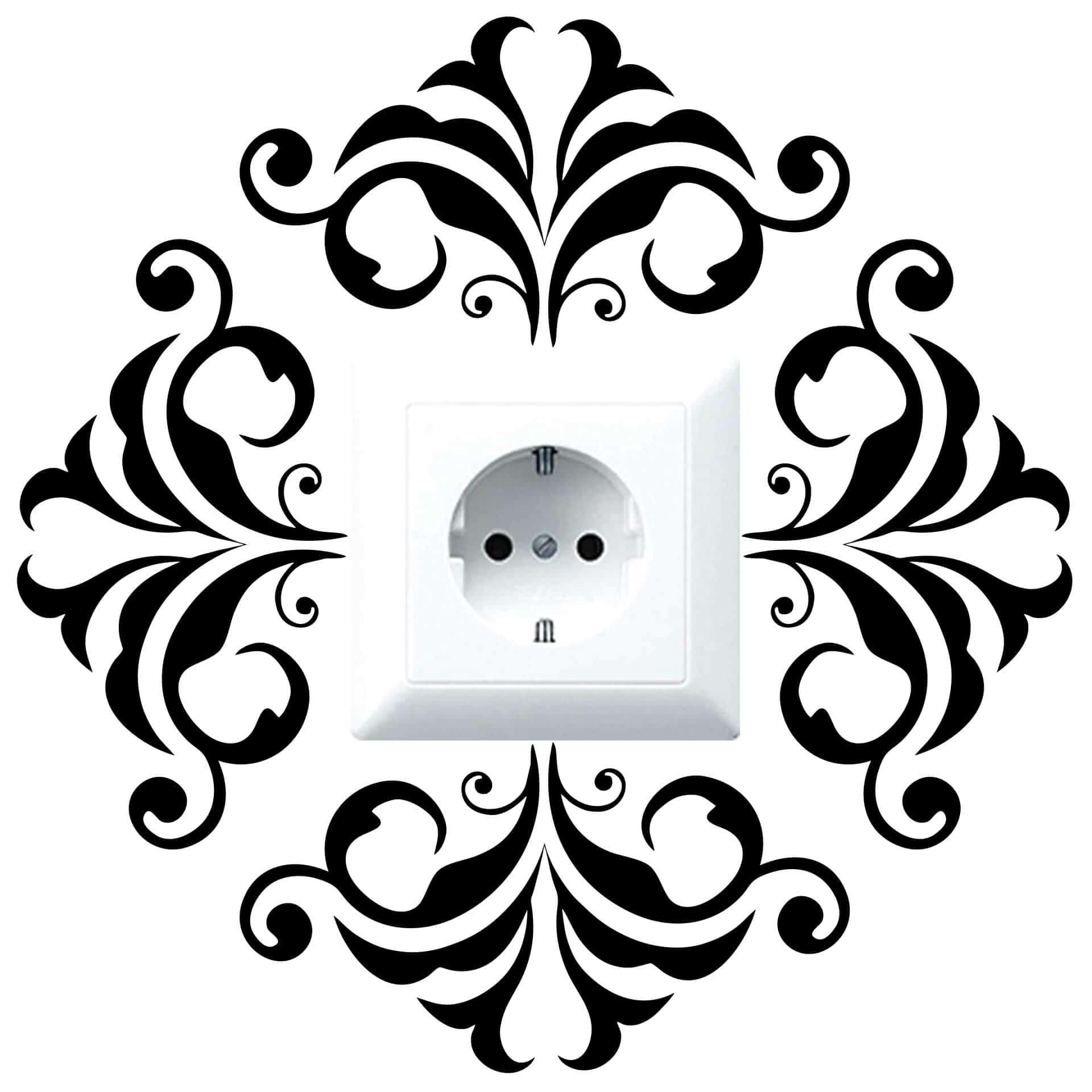 Wandtattoo Ornament Juliette