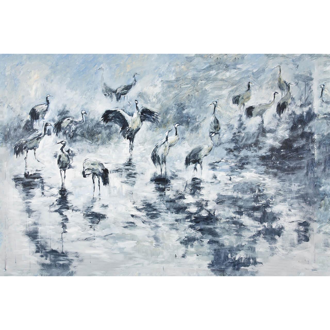 Guido Maria Kretschmer Fotobehang Art Edition Crane Birds