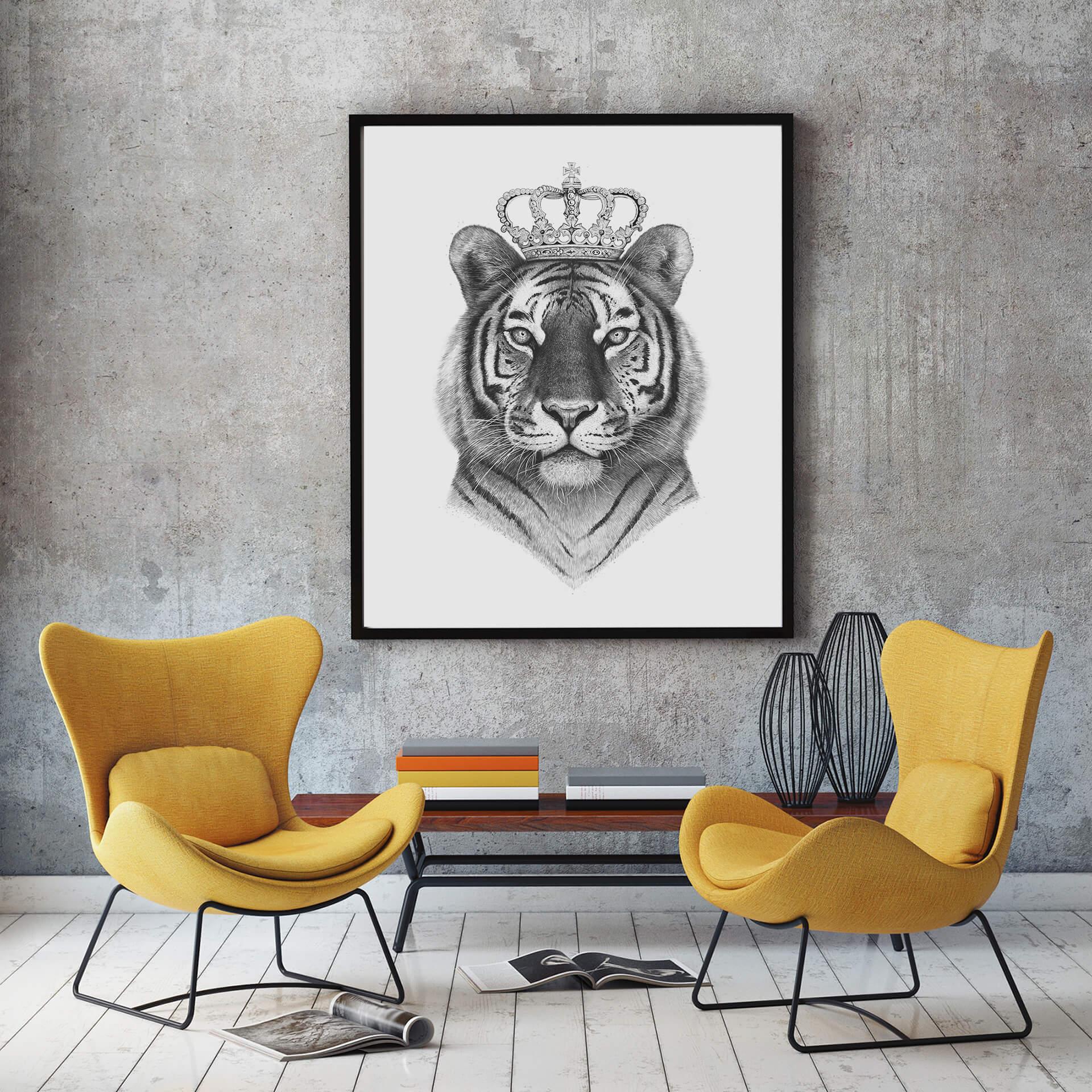Plakat - Korenkova - Tigerkongen