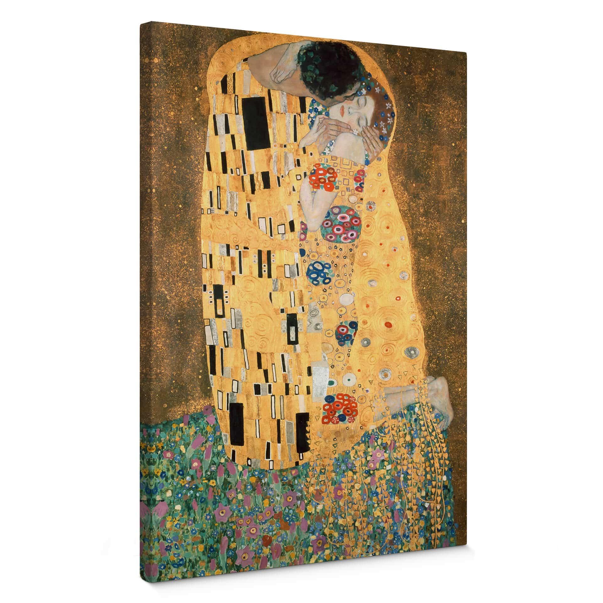 Lærredsprint - Klimt - the Kiss