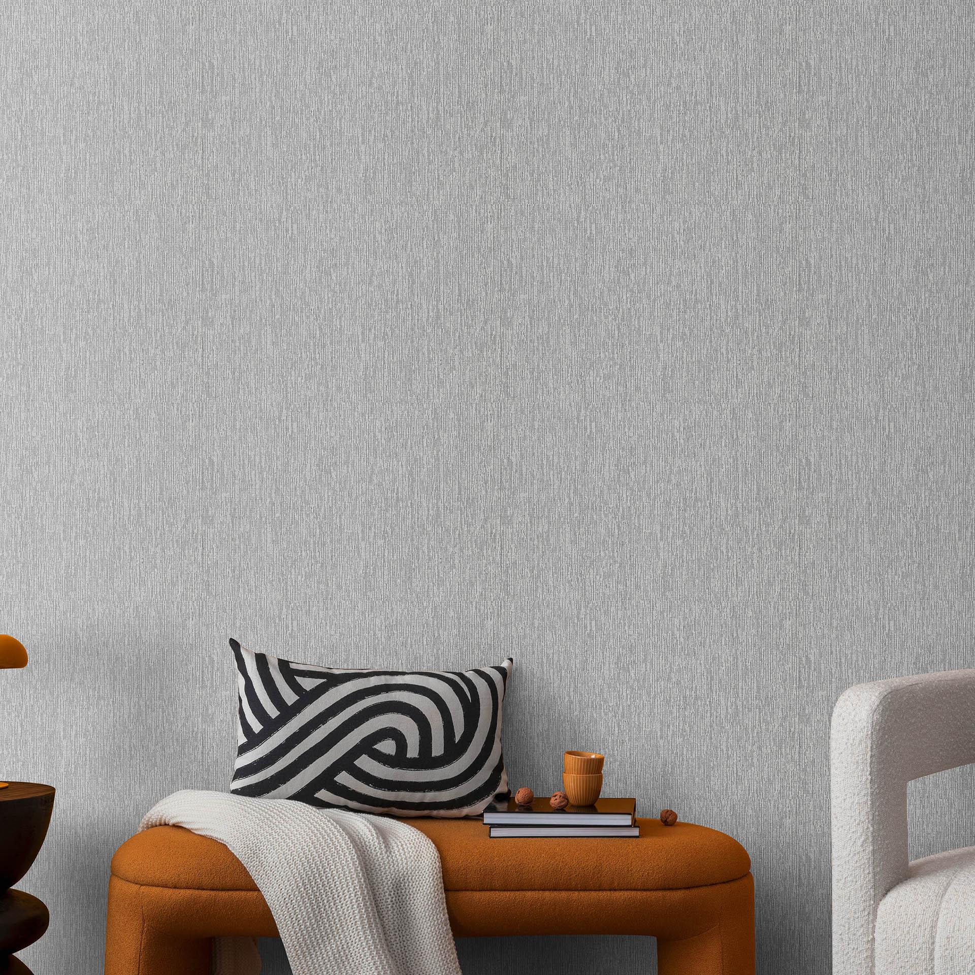 Guido Maria Kretschmer enhedstapet Echo & Soft Loom Fashion for Walls 5 sølv