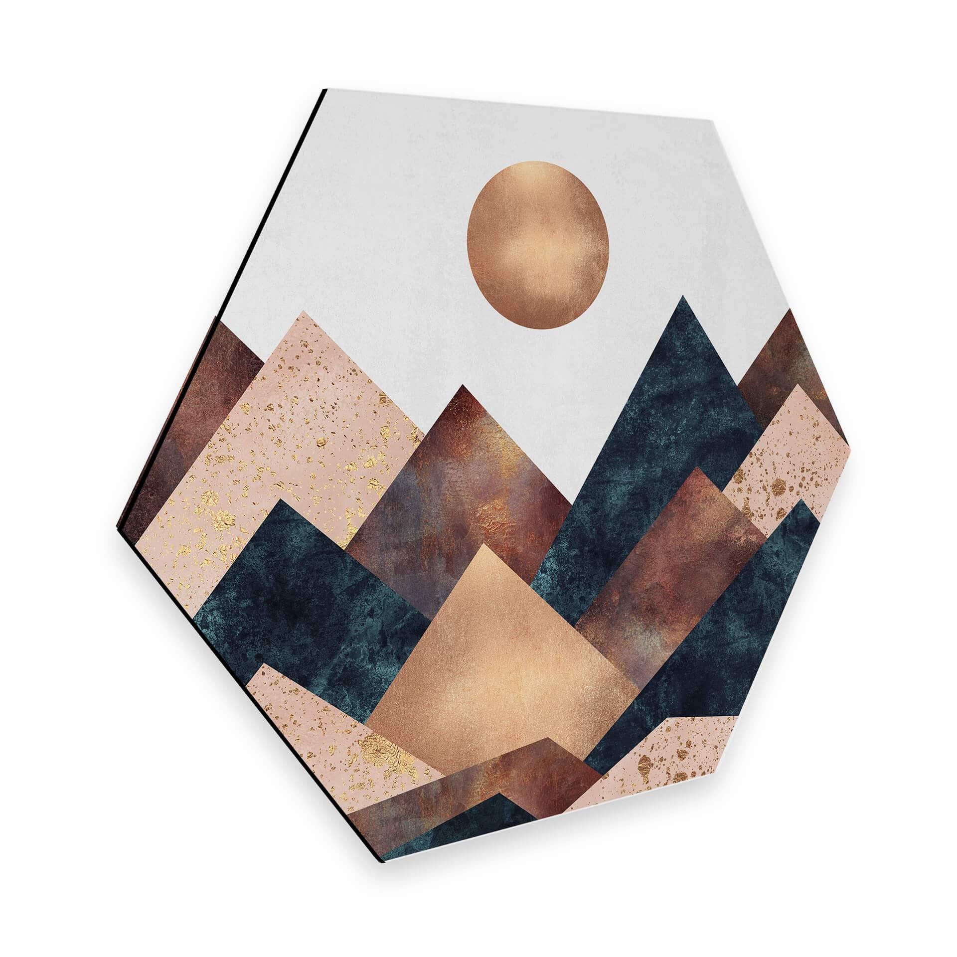 Hexagon Dibond Fredriksson - Herfst