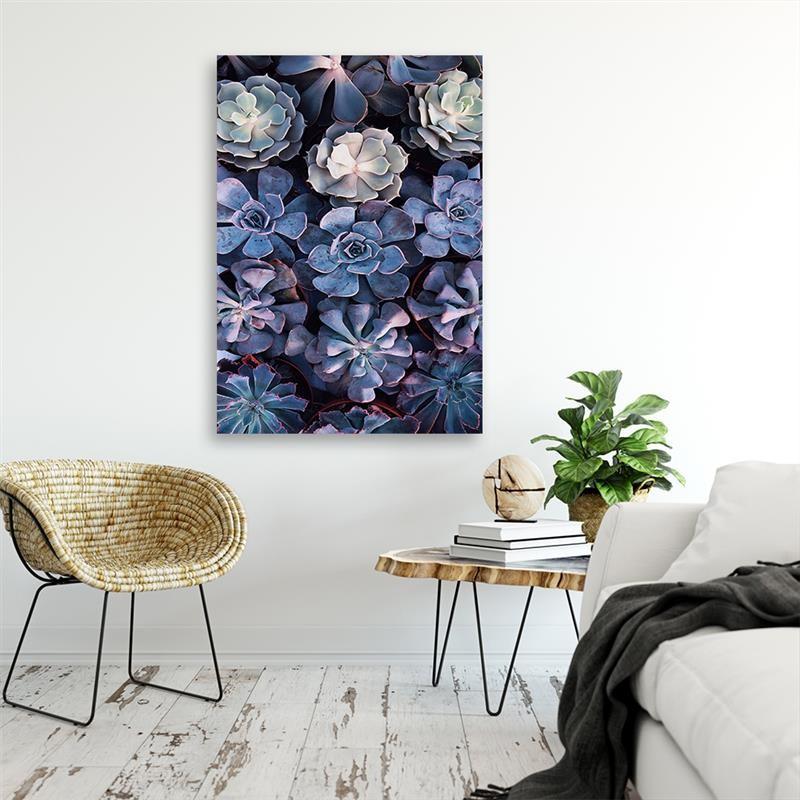 Canvasbillede, Shabby Chic blomster