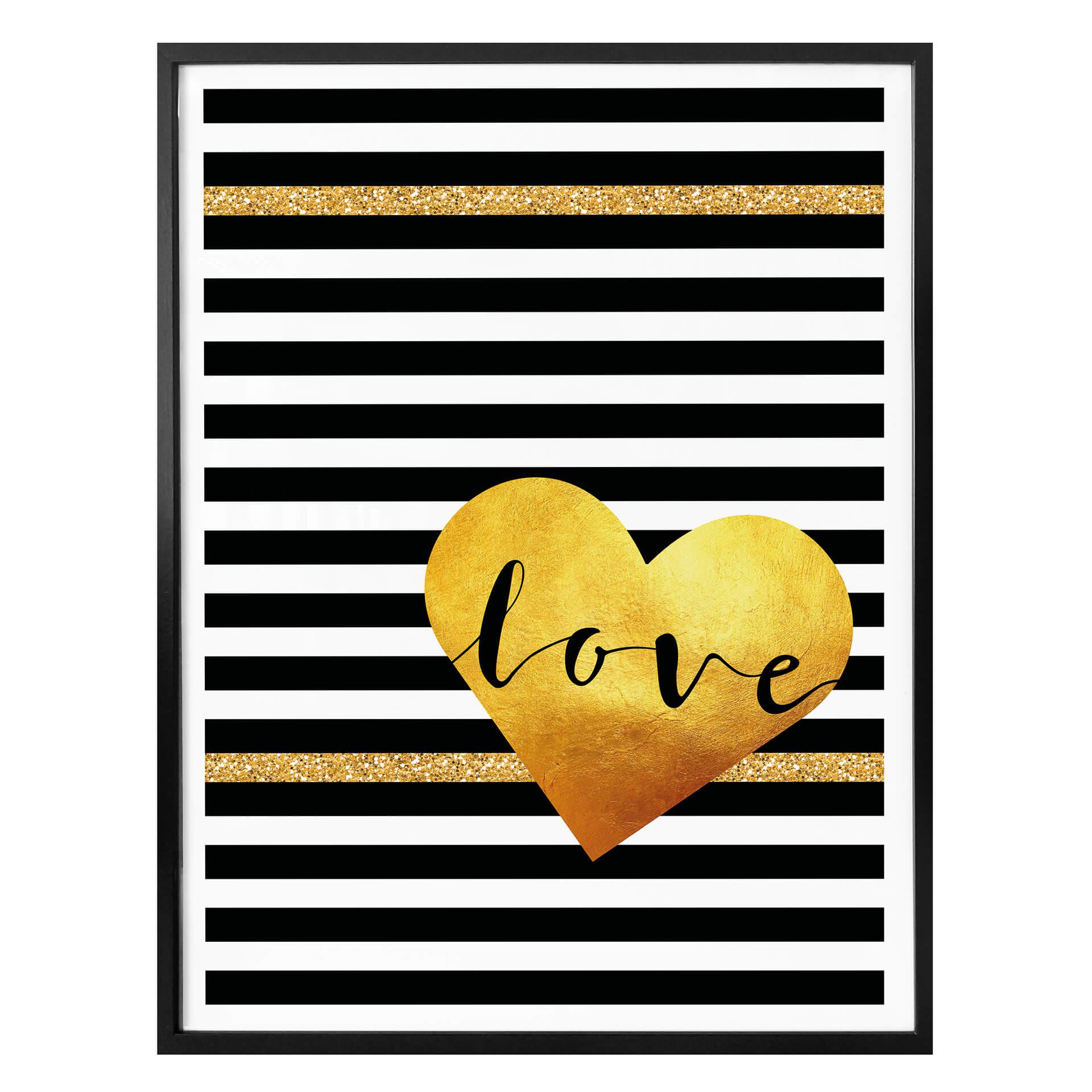 Póster - Amor de oro