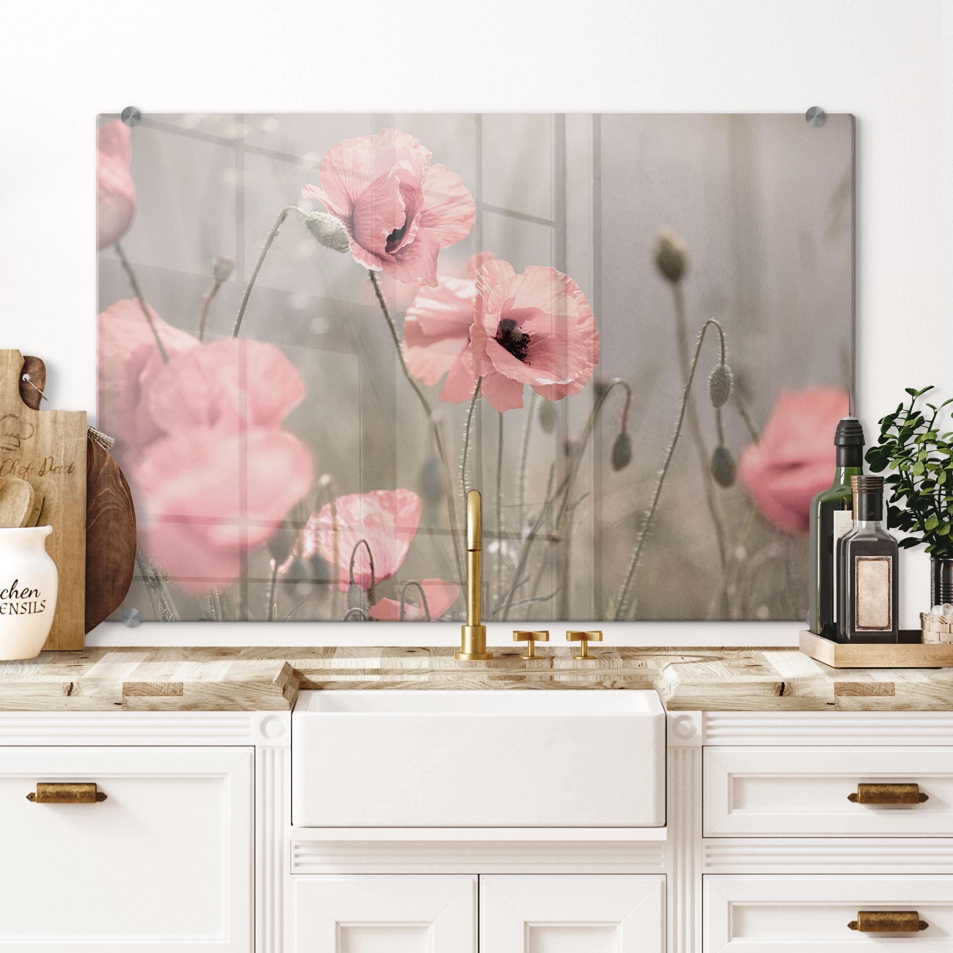 Stænkplade - Delgado - Valmueblomster