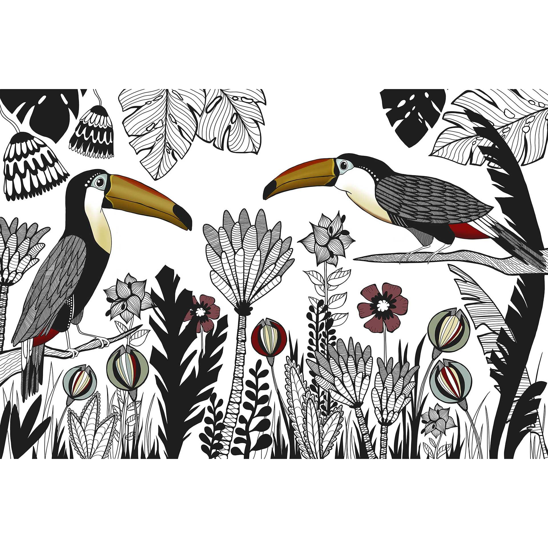 Livingwalls papier peint photo ARTist Toucan