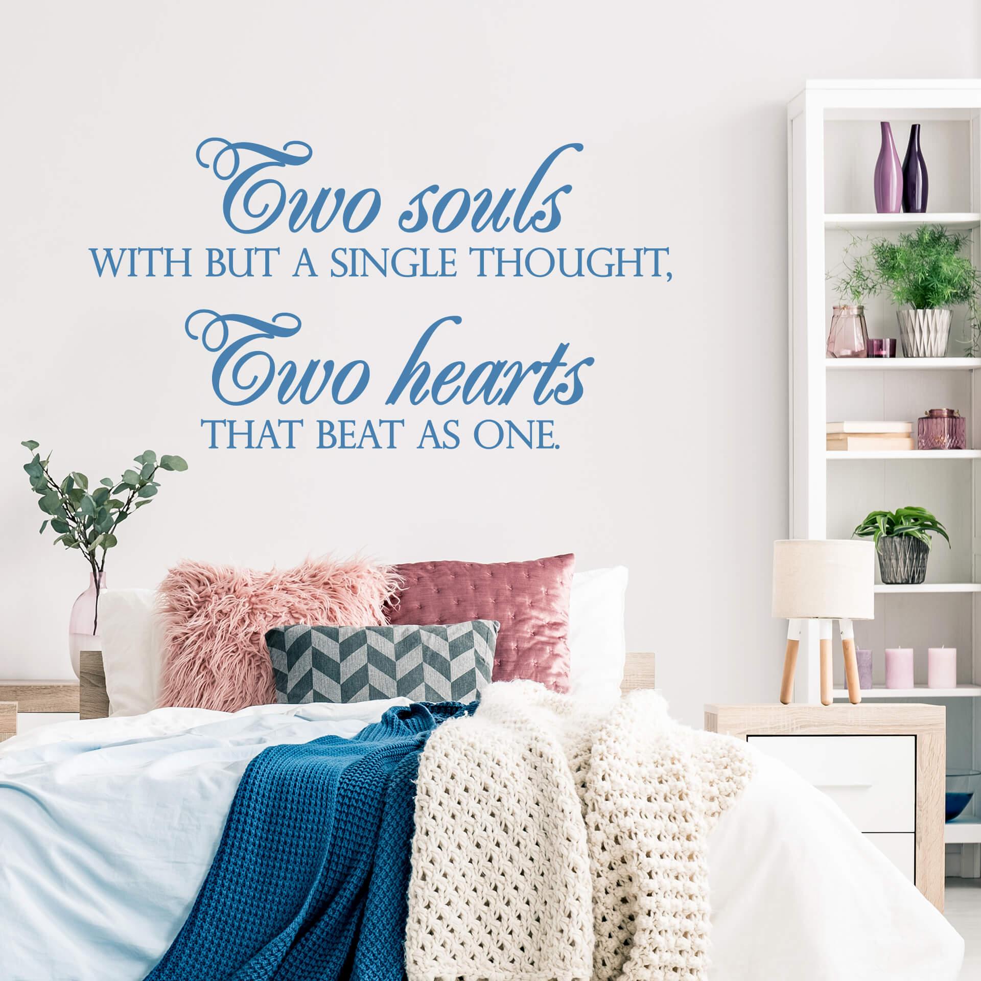 Wallsticker - Two Souls Two Hearts