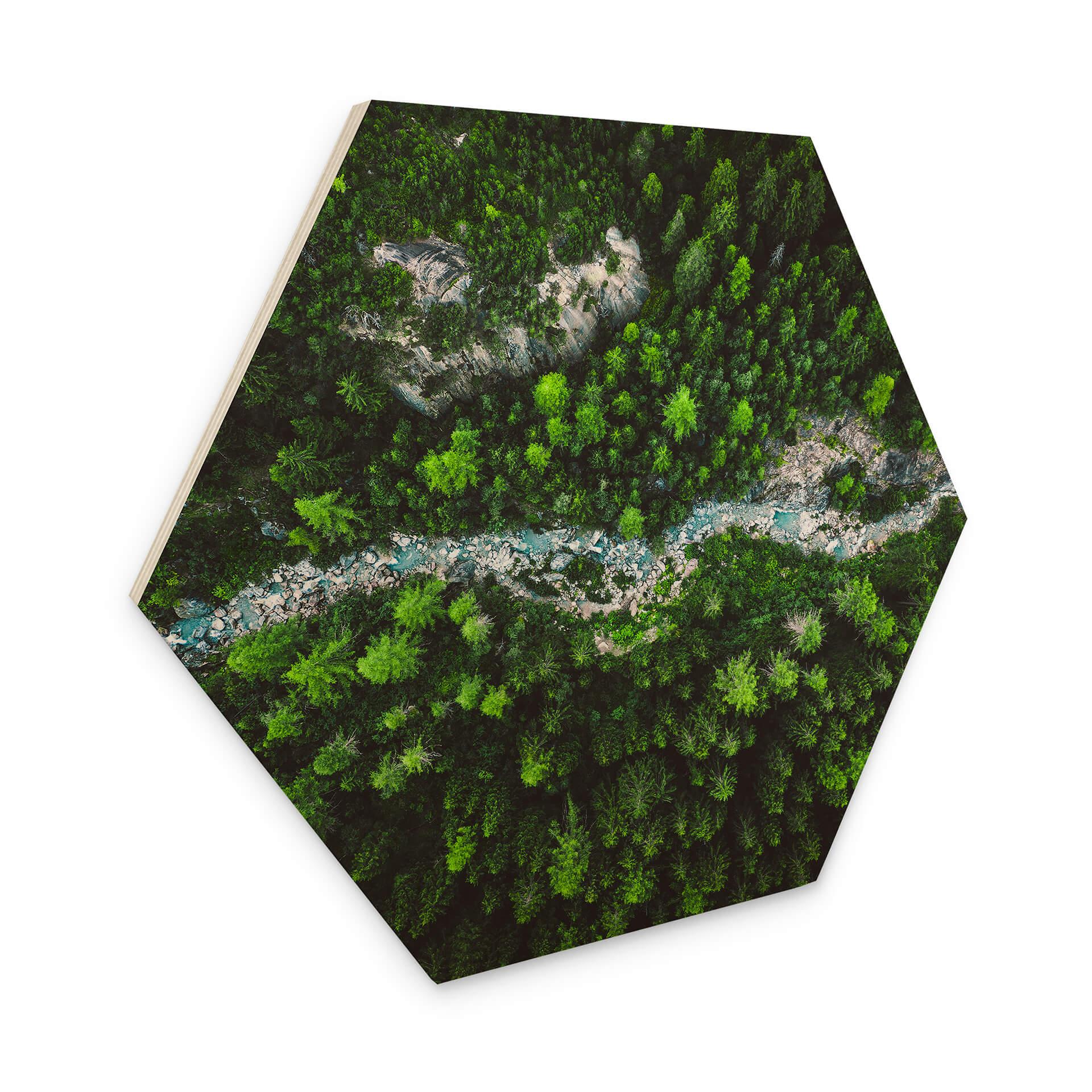 Hexagone - Bois Murko - Mère Nature