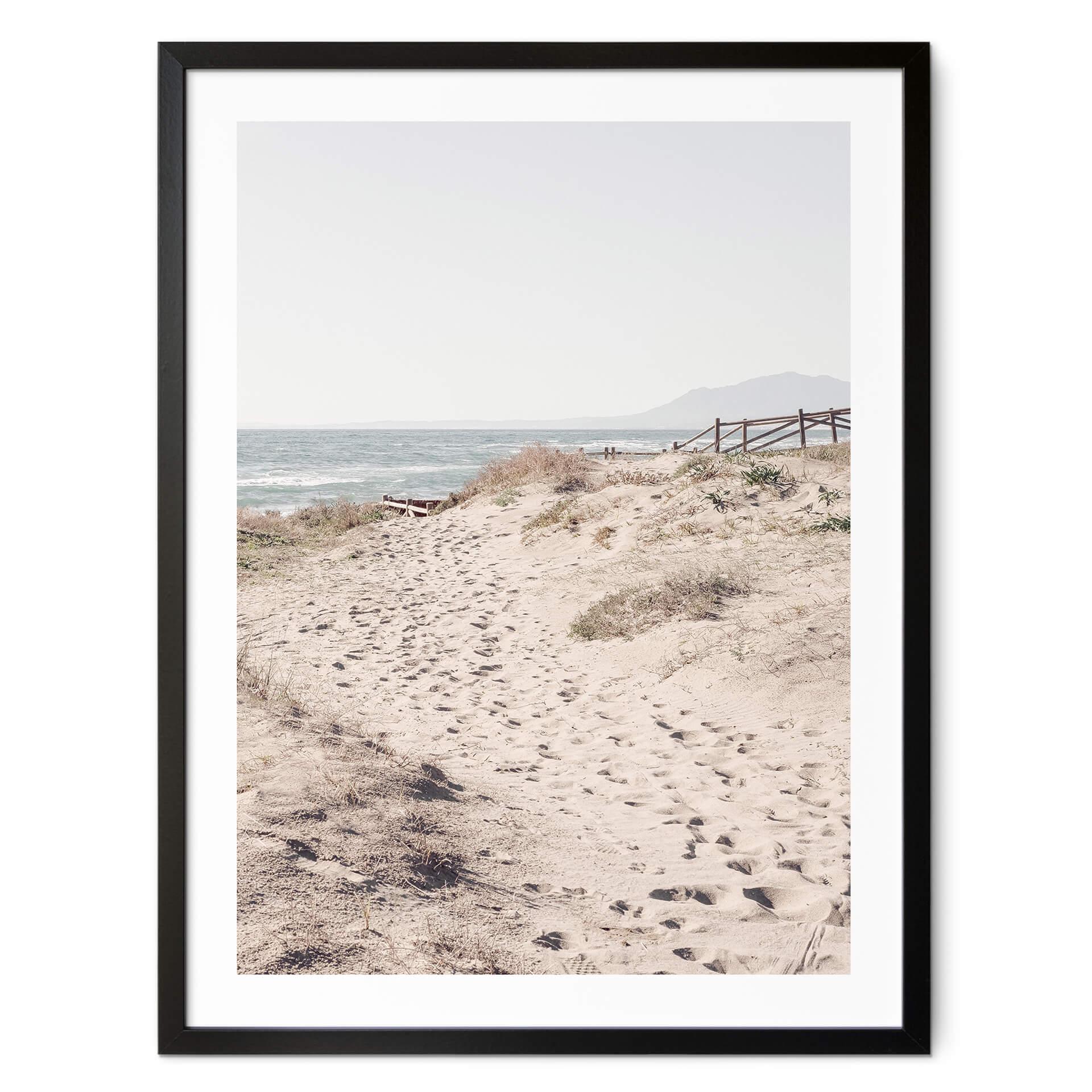 Poster 1X Studio - Tillgång till stranden vid sanddynerna