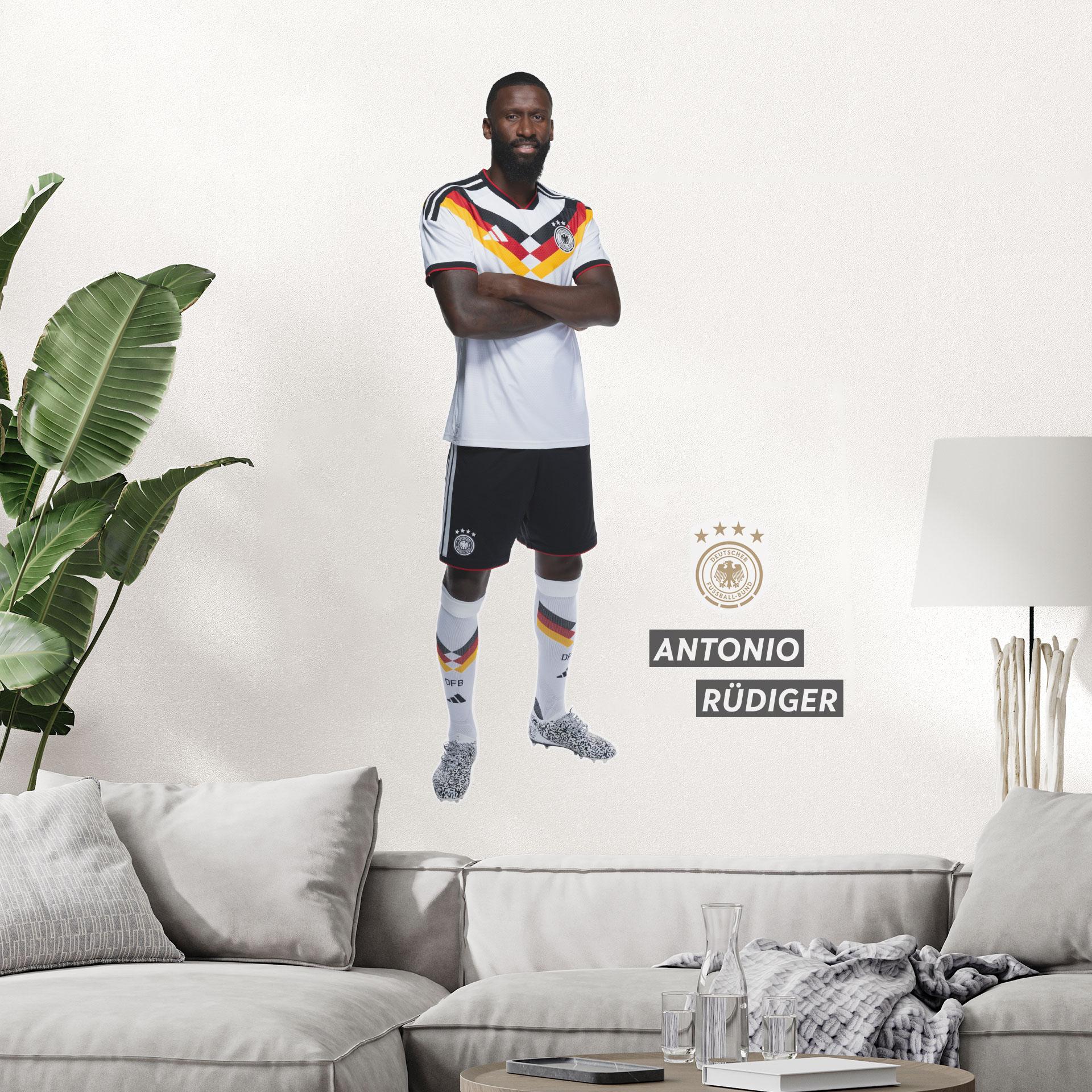 DFB Sticker WM 2026, Wandtattoo Antonio Rüdiger