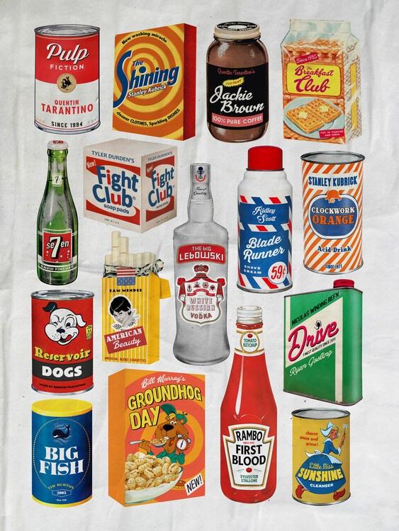 Poster Ads Libitum - Pop shots, plakat (40 x 60 cm)
