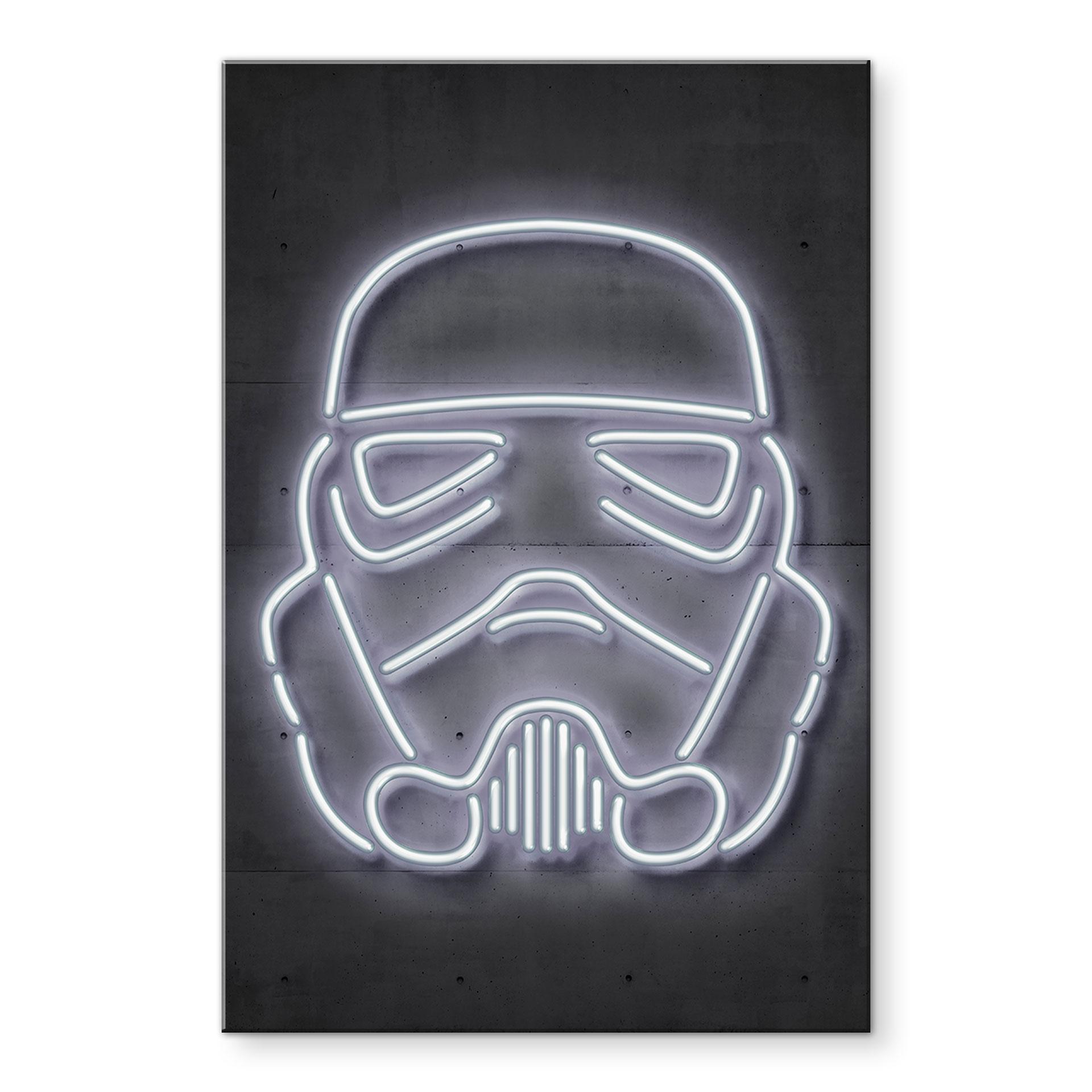 Akrylbillede Stormtrooper-hjelm - Mielu