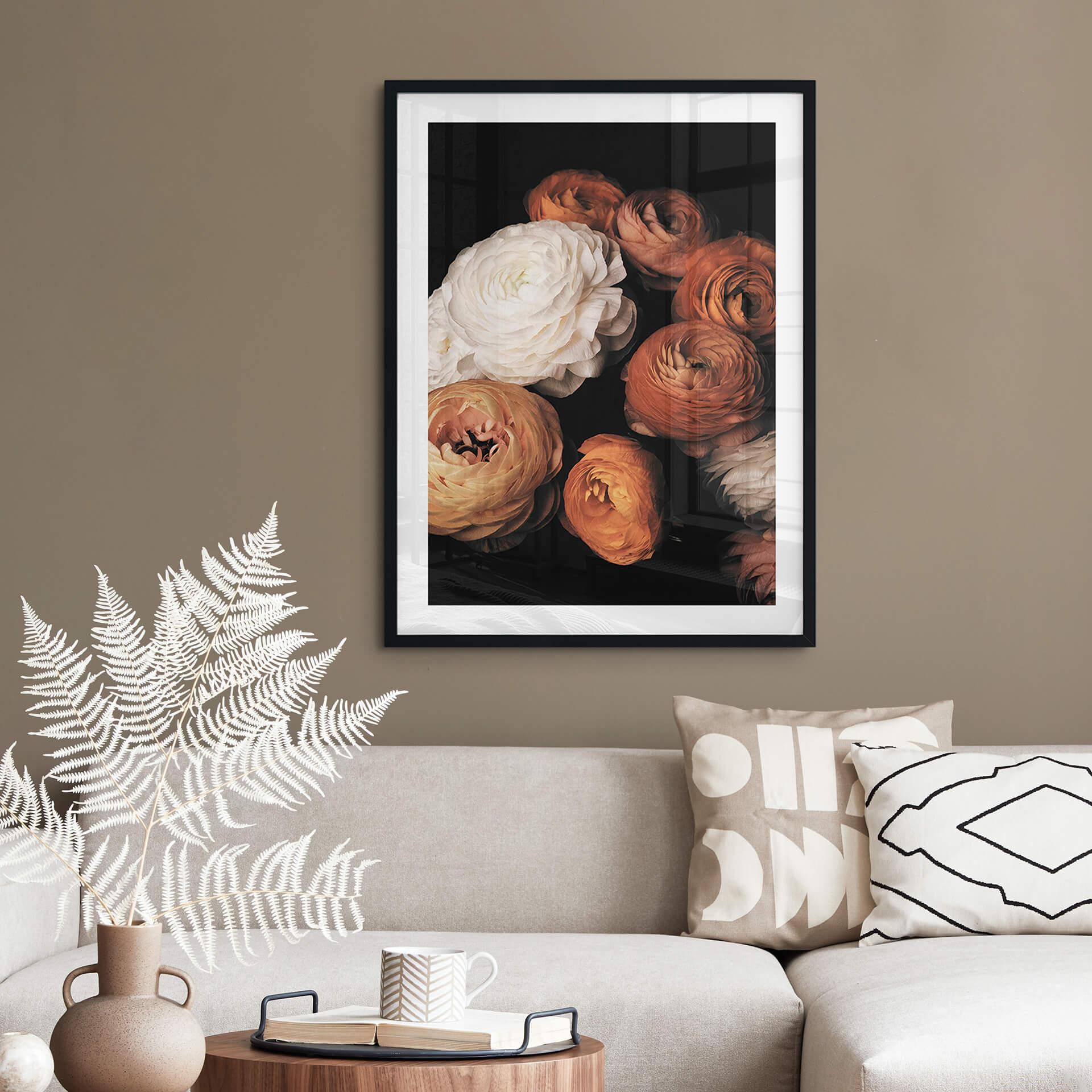 Póster FiguraNYC Photography - Naturaleza muerta de ranúnculos
