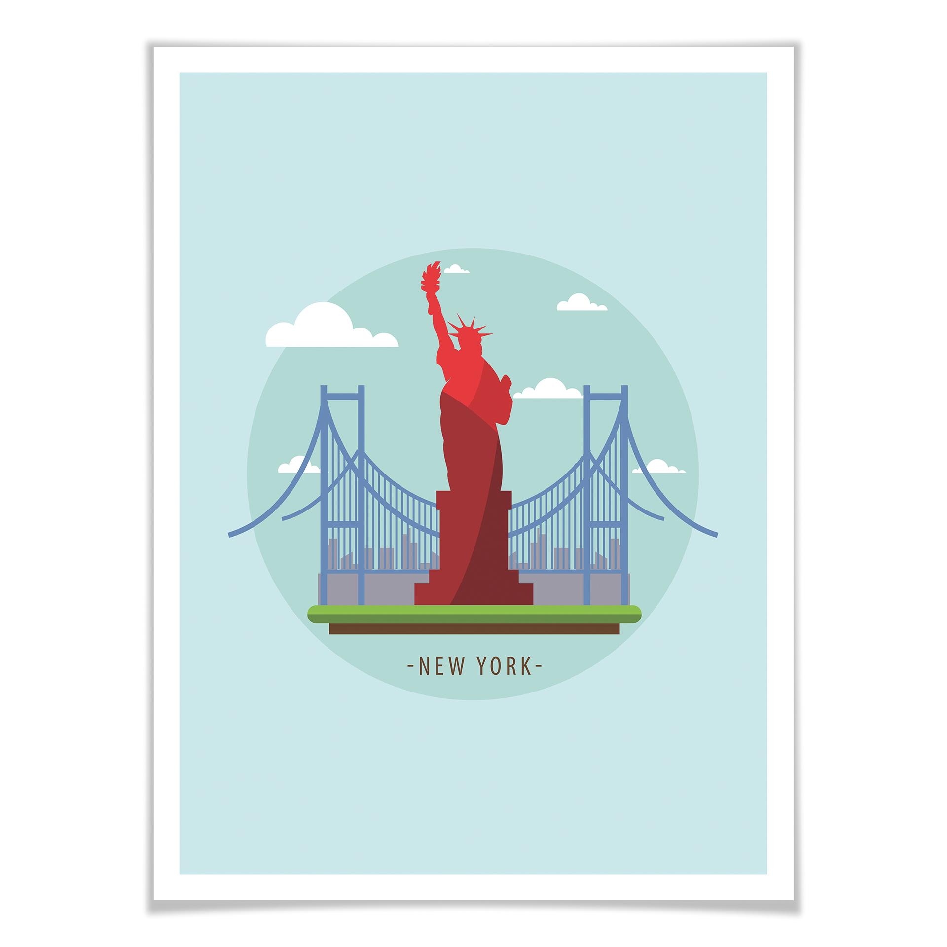 Póster - Visite New York