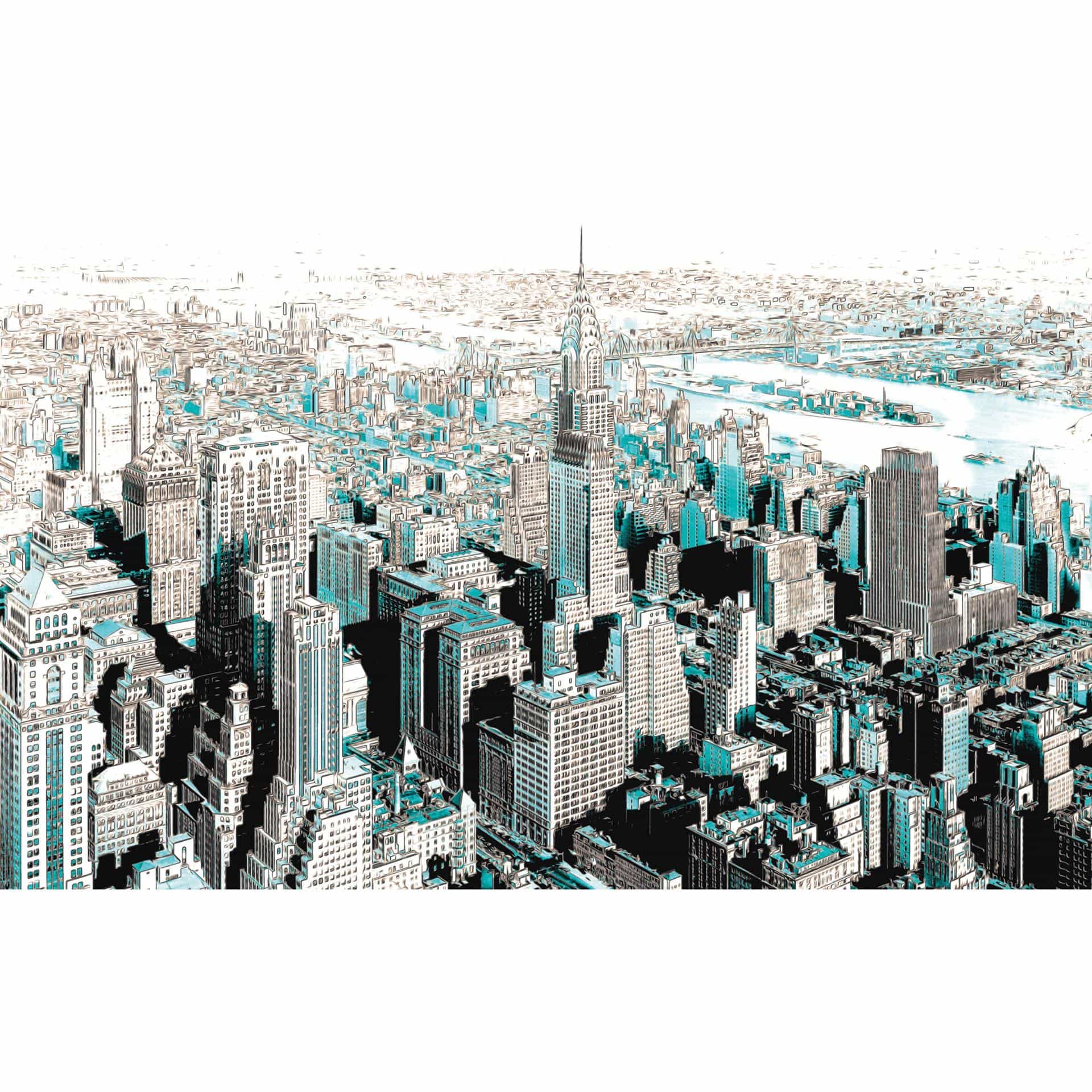 Fotobehang Vliesbehang Gotham City