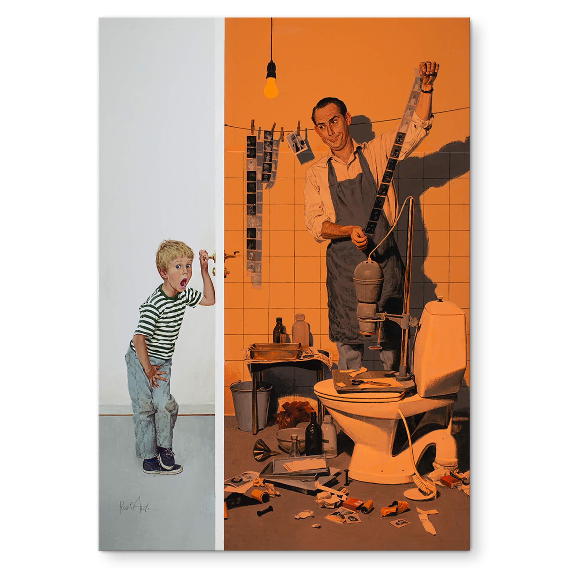 Wandbild Sesam, öffne dich… (1964) - Kurt Ard - Alu-Dibond