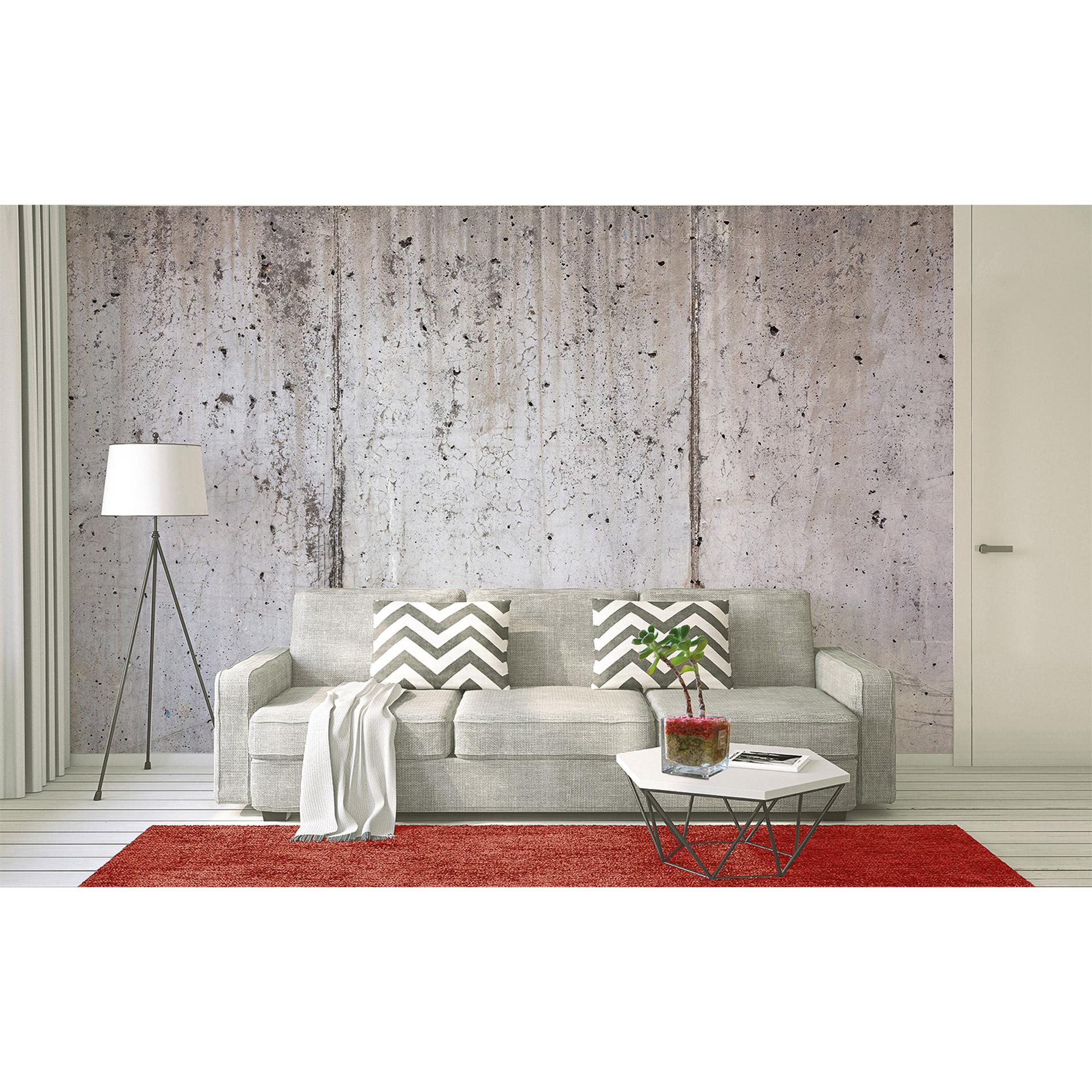 Gråt og sort non-woven tapet Designwalls ConcreteWall Modern
