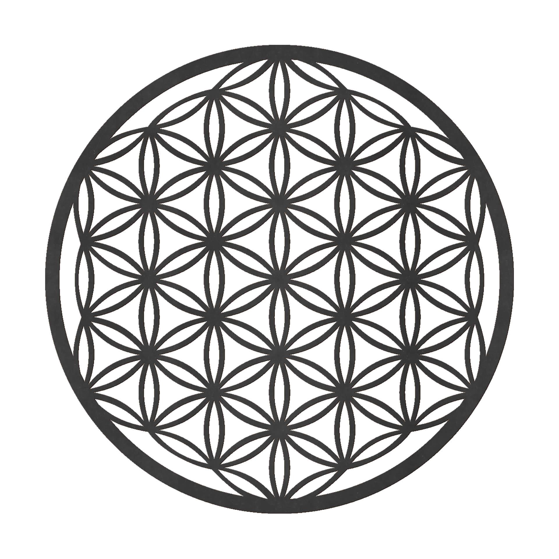 MDF Decoratie Flower of Life