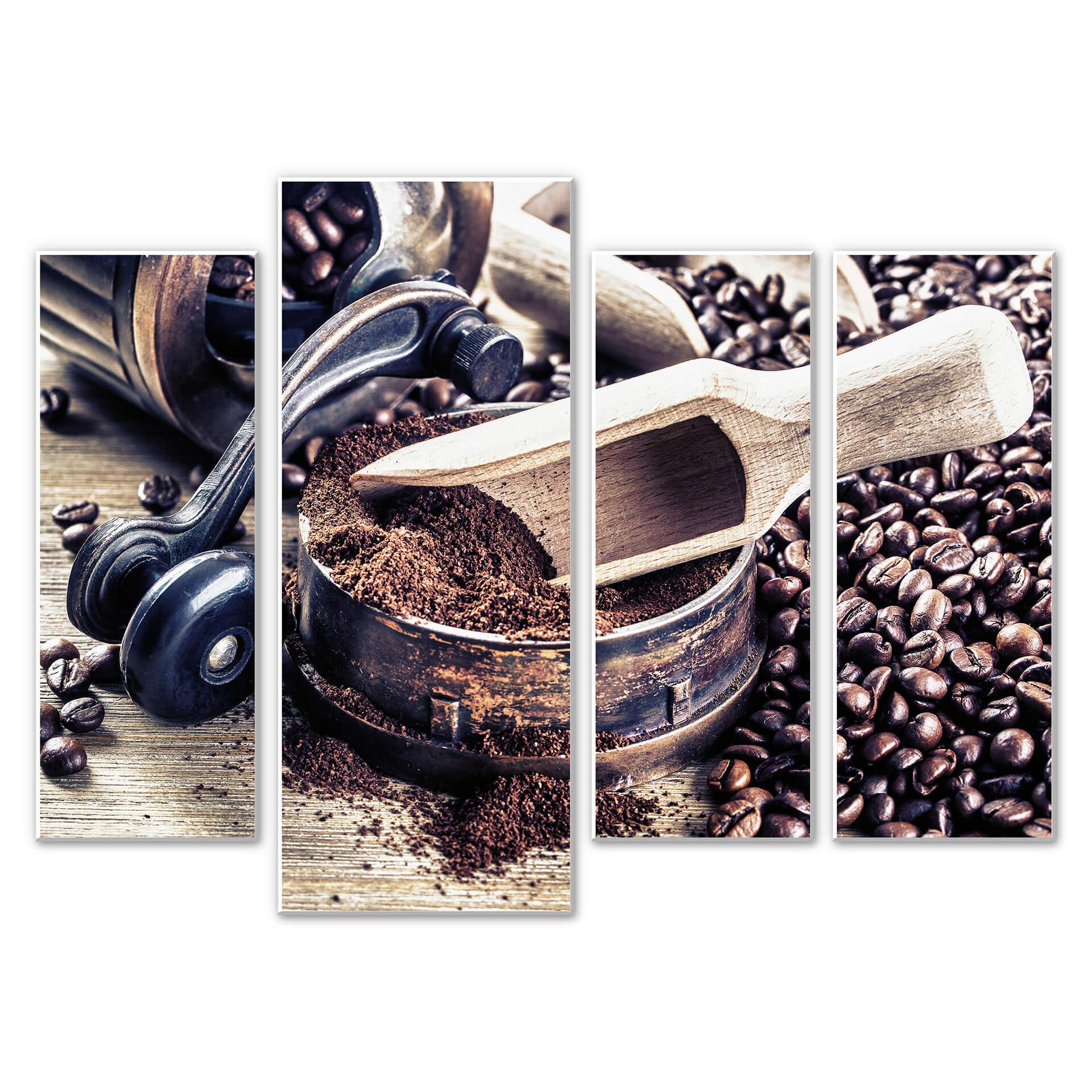Tableau Forex - Odeur de café (4 parties)