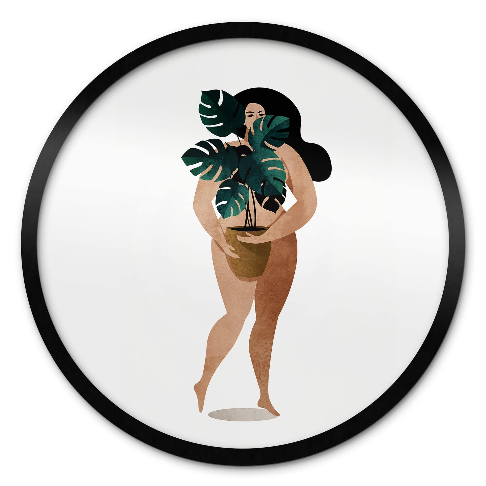 Plakat Kubistika - Naked Lady