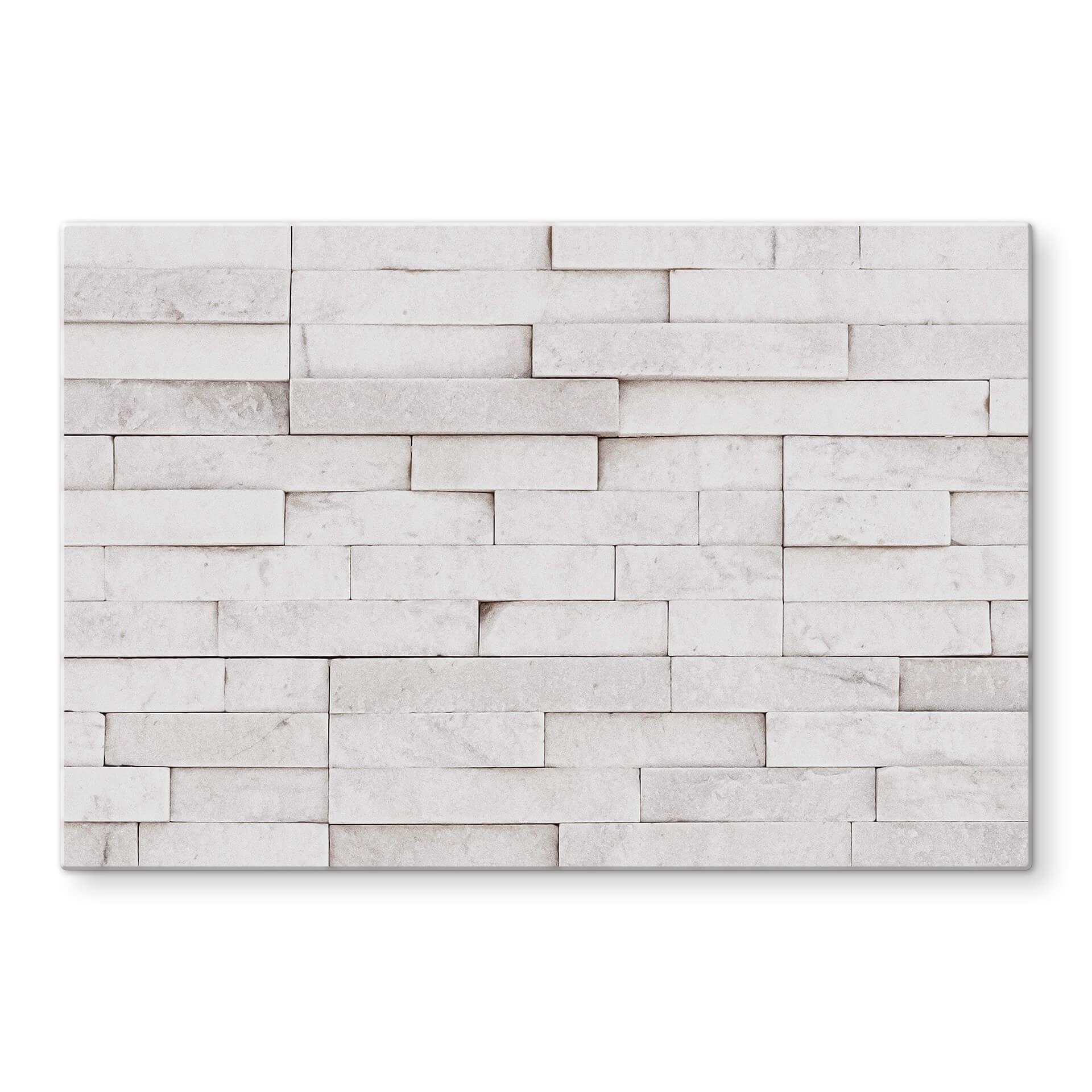 Stænkplade 1X Studio - Hvid mur
