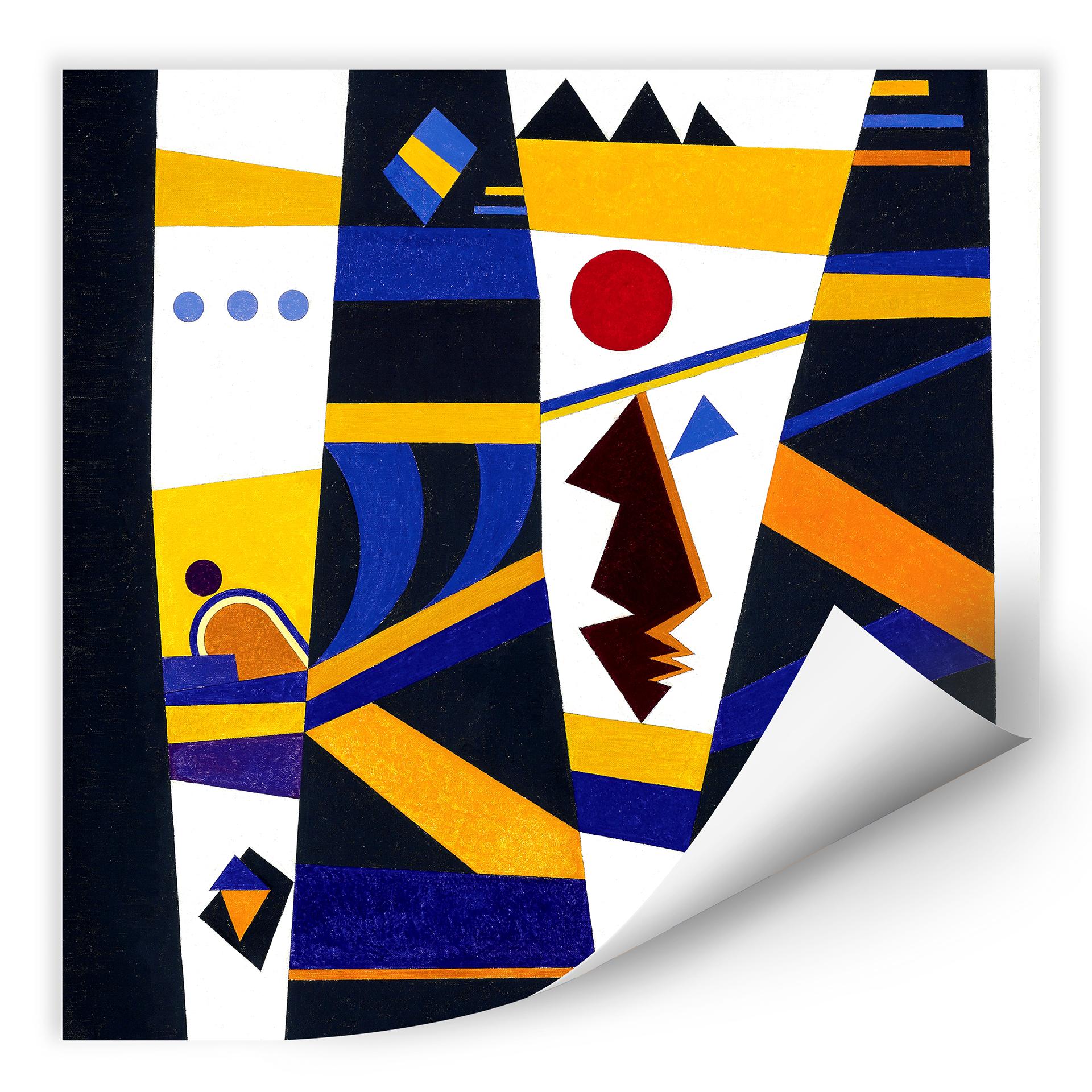 Zelfklevende Poster  Kandinsky - Connection