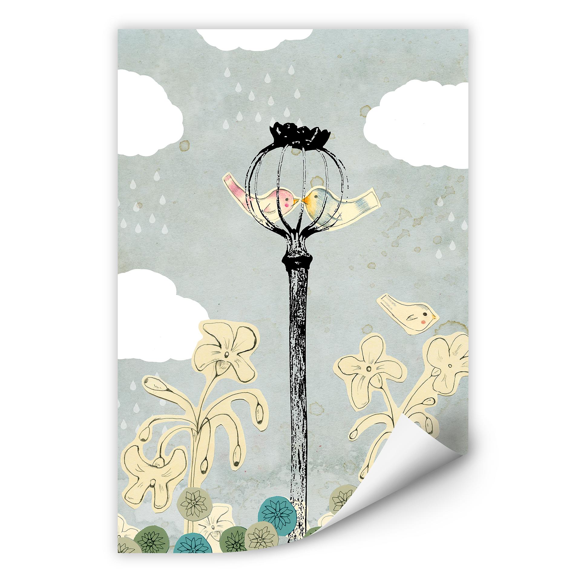 Wallprint Loske - Mohnblume