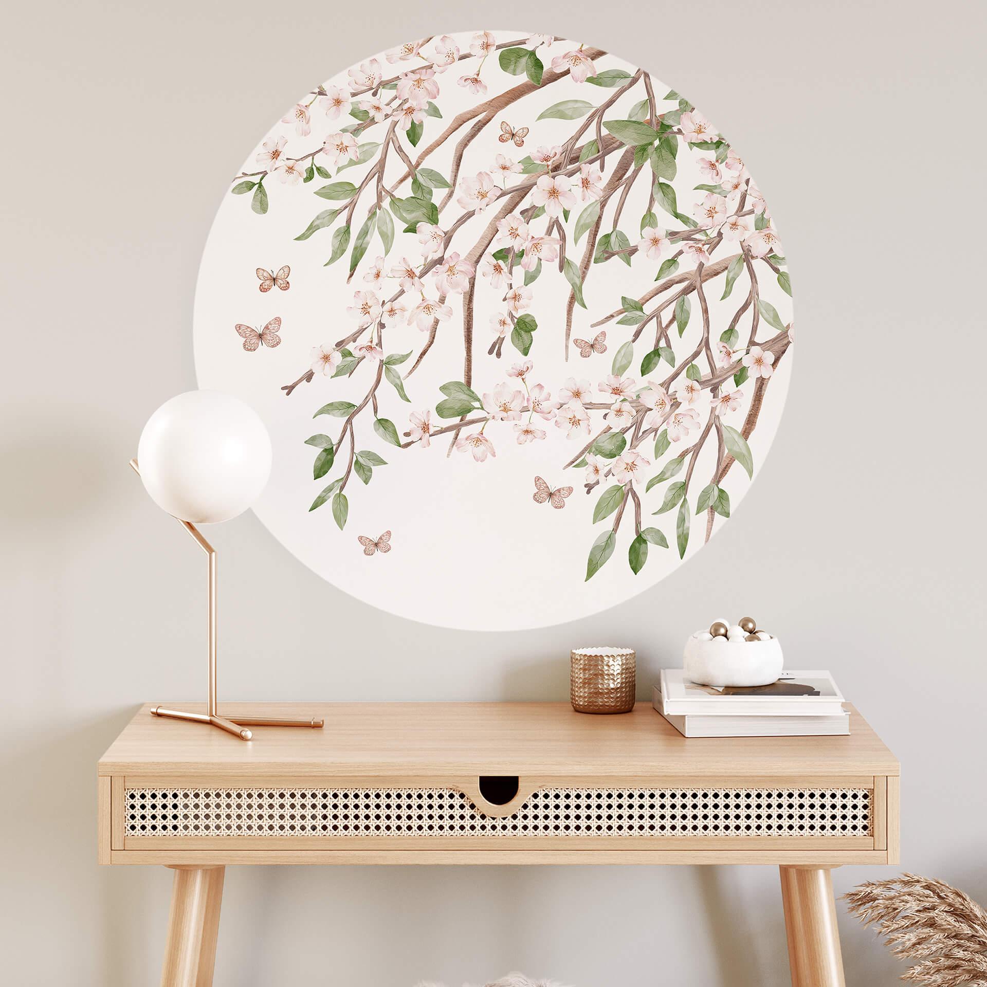 Sir Edward - Magiske blomster om foråret - Wallsticker
