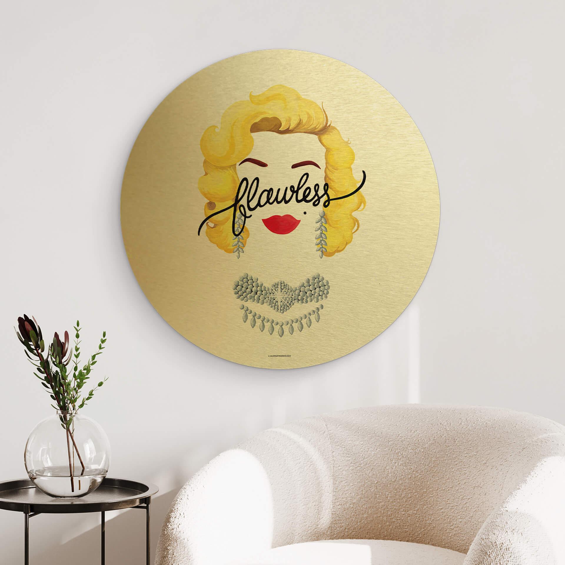 Alu-Dibond Tohmé - Flawless Marilyn
