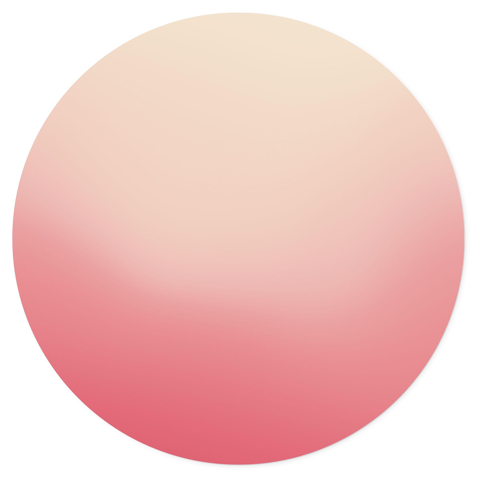 Adesivo murale Ombre - Sole rosa