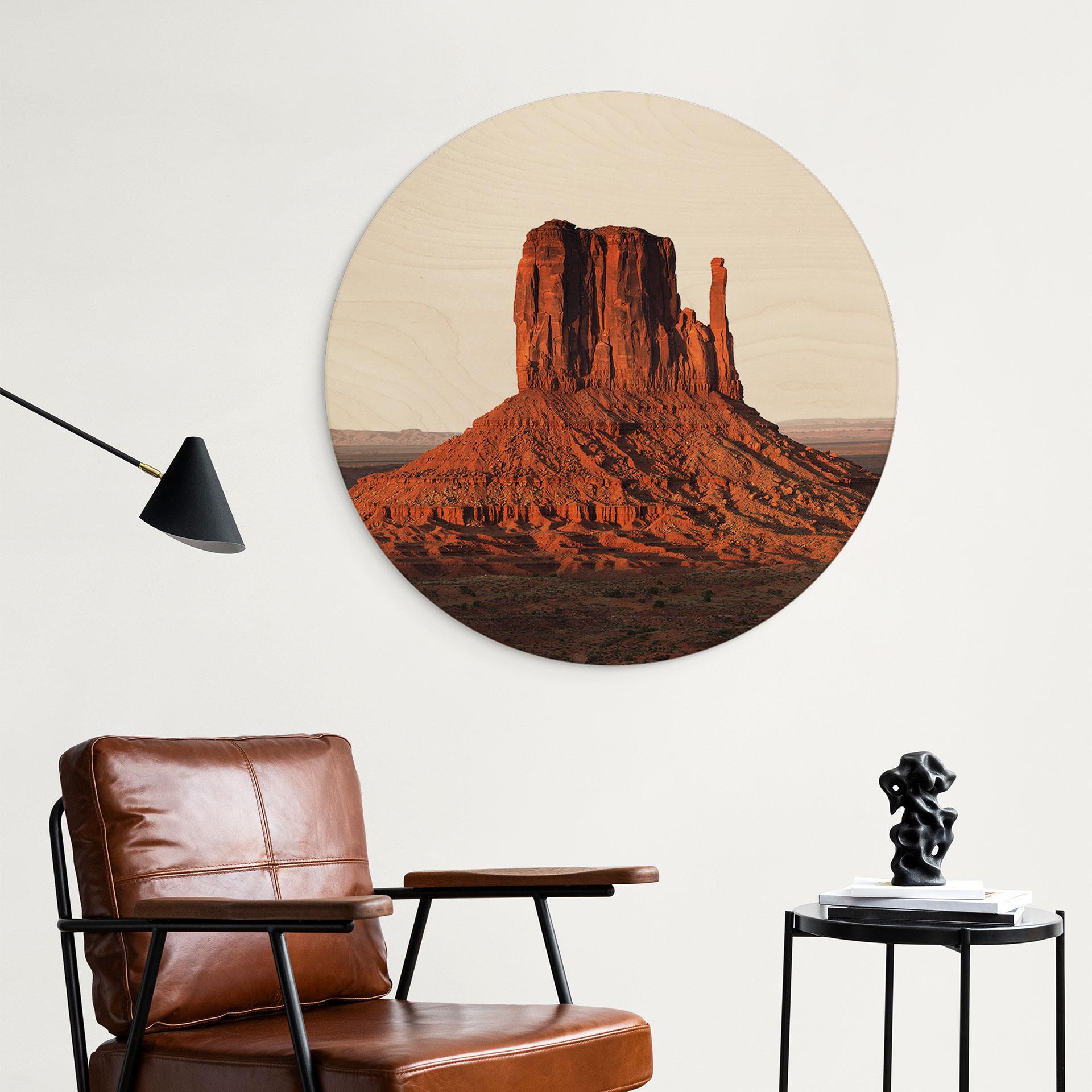 Billede af træ klippeformation i Monument Valley - Hugonnard - Round