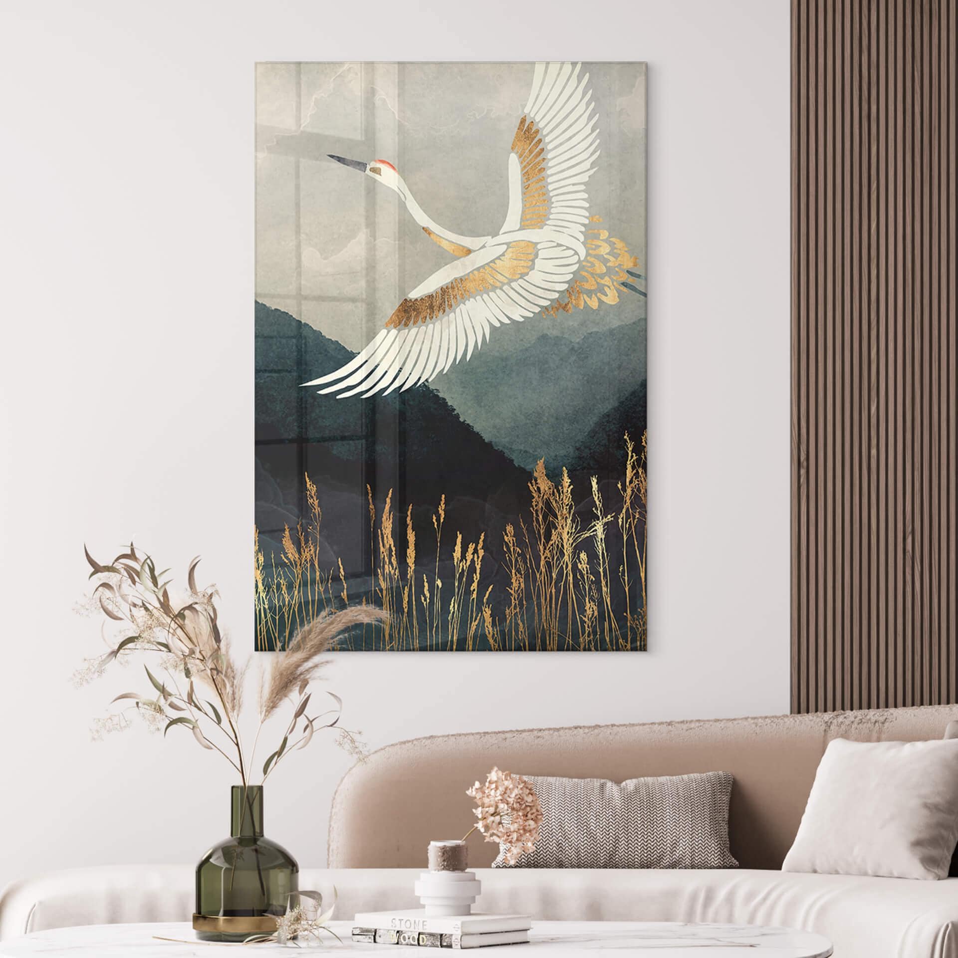 Tableau sur verre SpaceFrog Designs - Élégance