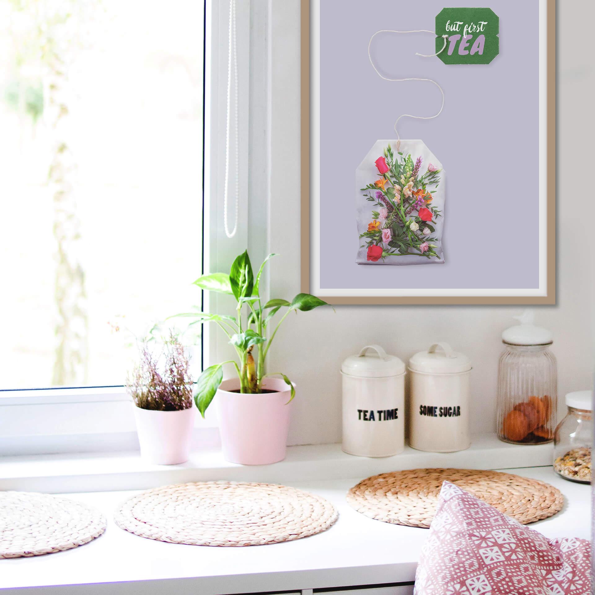 Plakat - Loose - Flower Tea