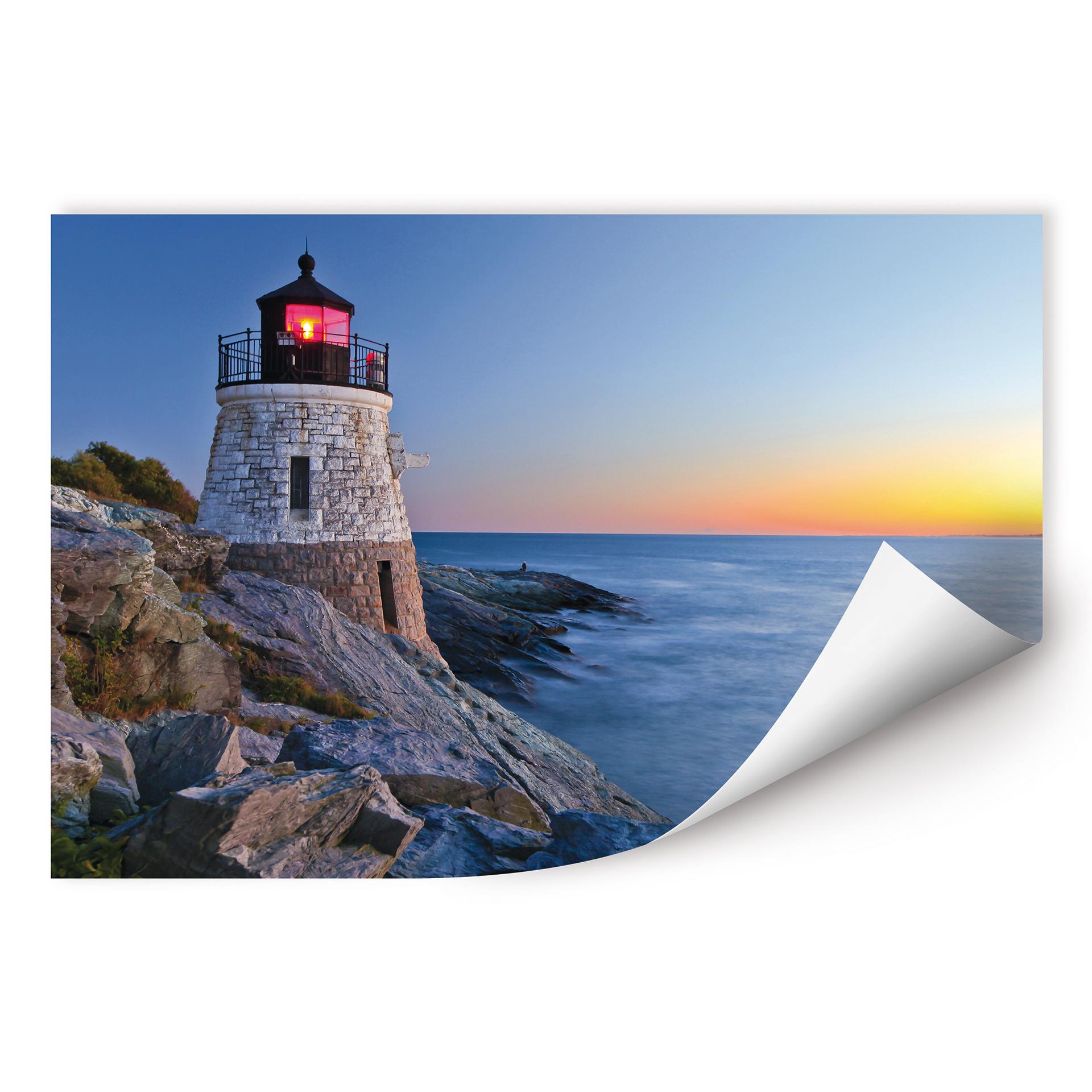 Poster autocollant - W - Vue sur Mer