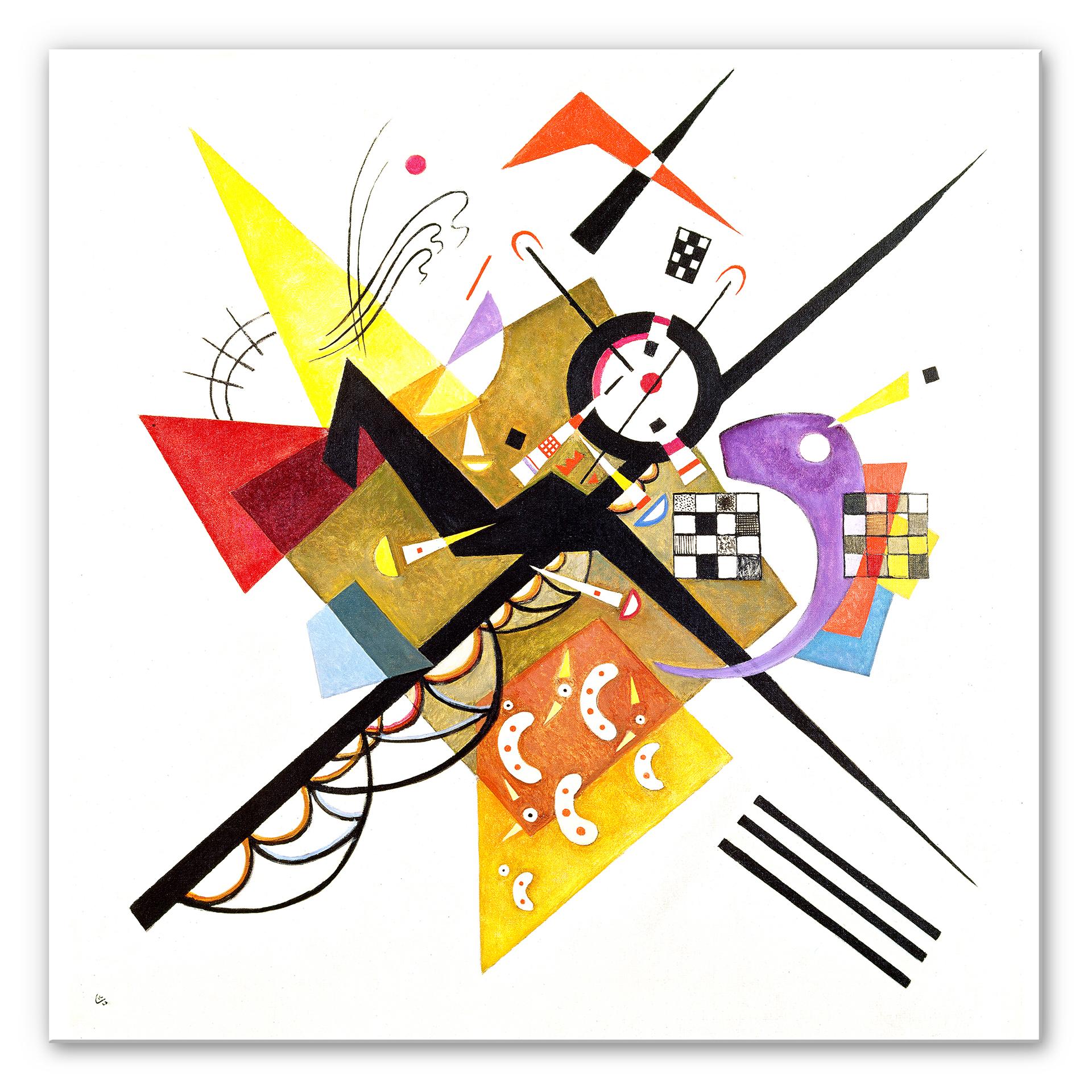 Wanddecoratie Kandinsky – Op Wit II