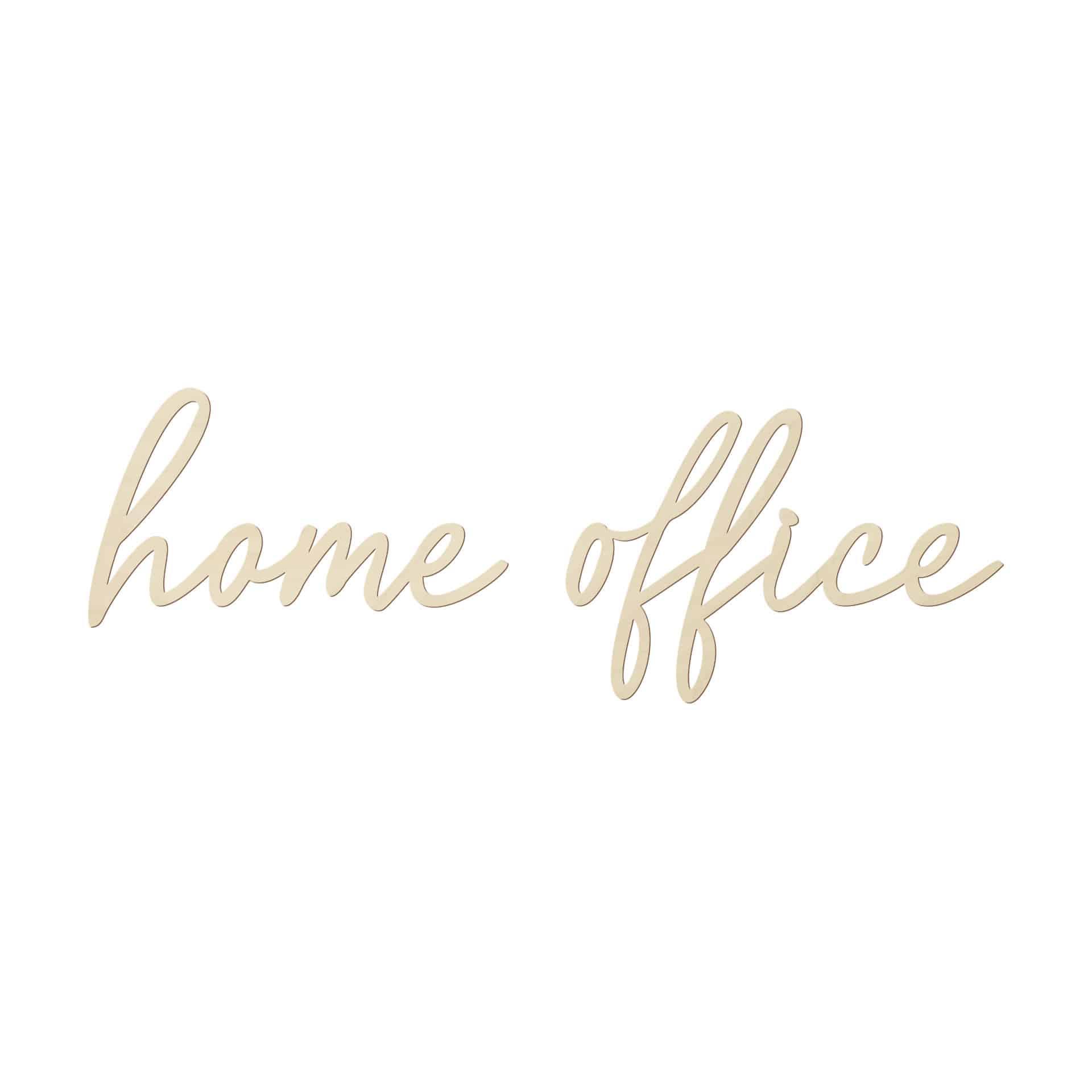Decoro in legno Home Office