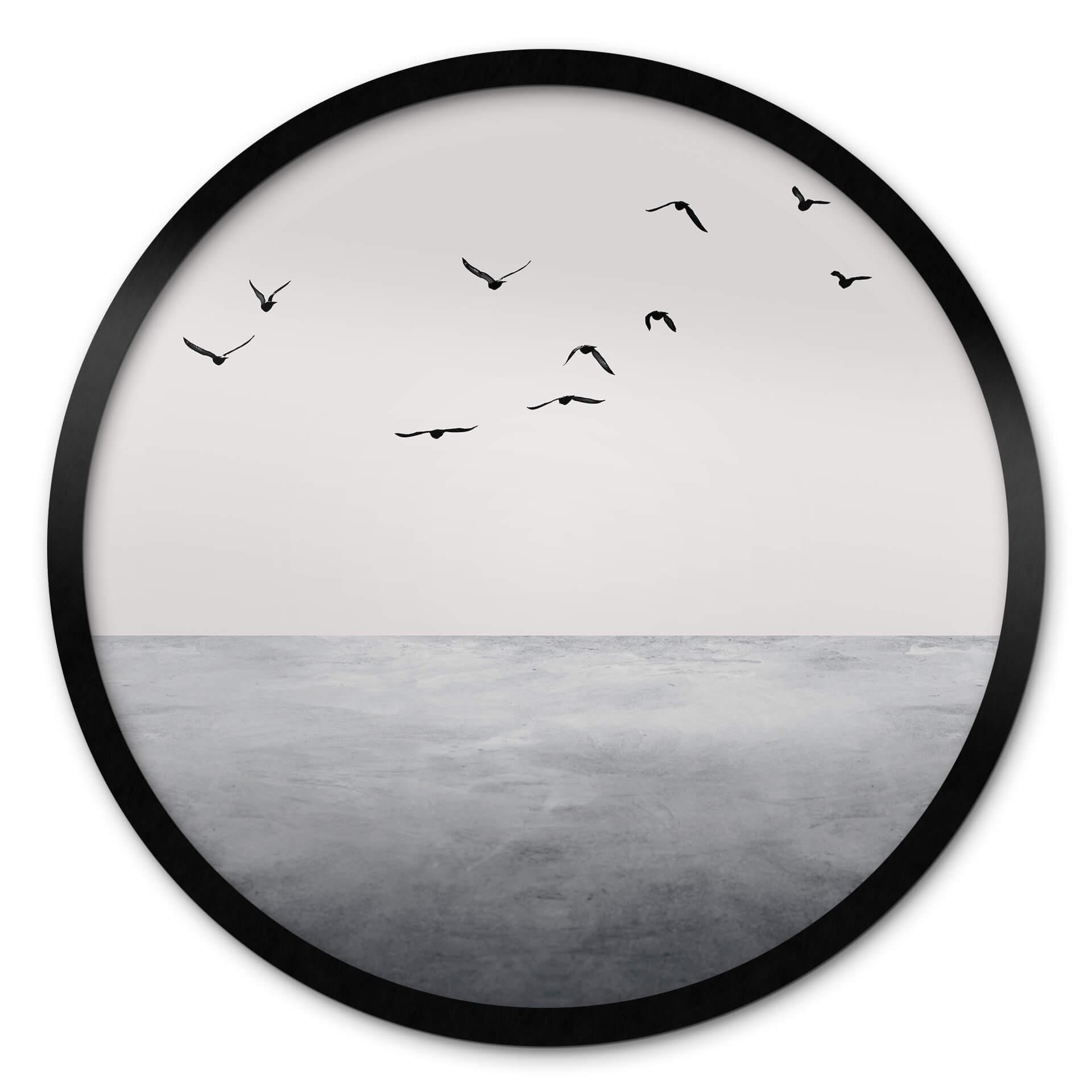 Poster Kubistika - Le grand large - Rond