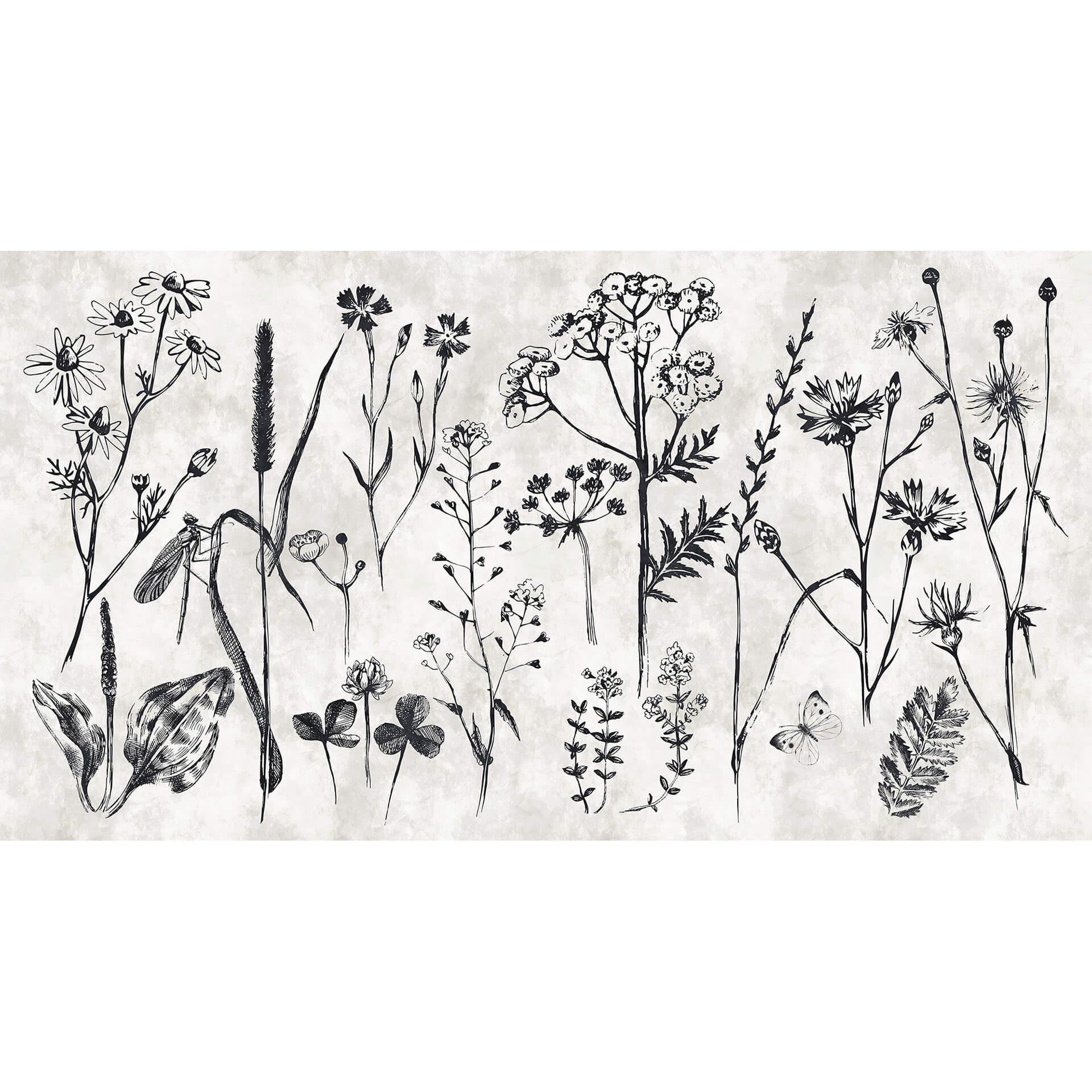 Livingwalls Fotobehang Walls by Patel sketchpad 1