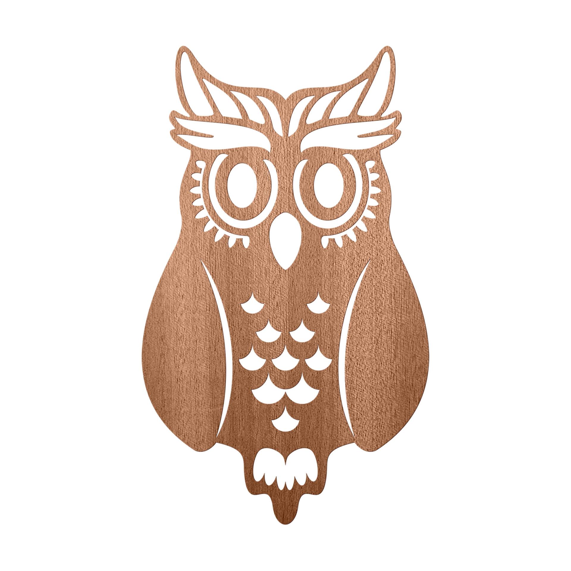 Houten Decoratie - Uil