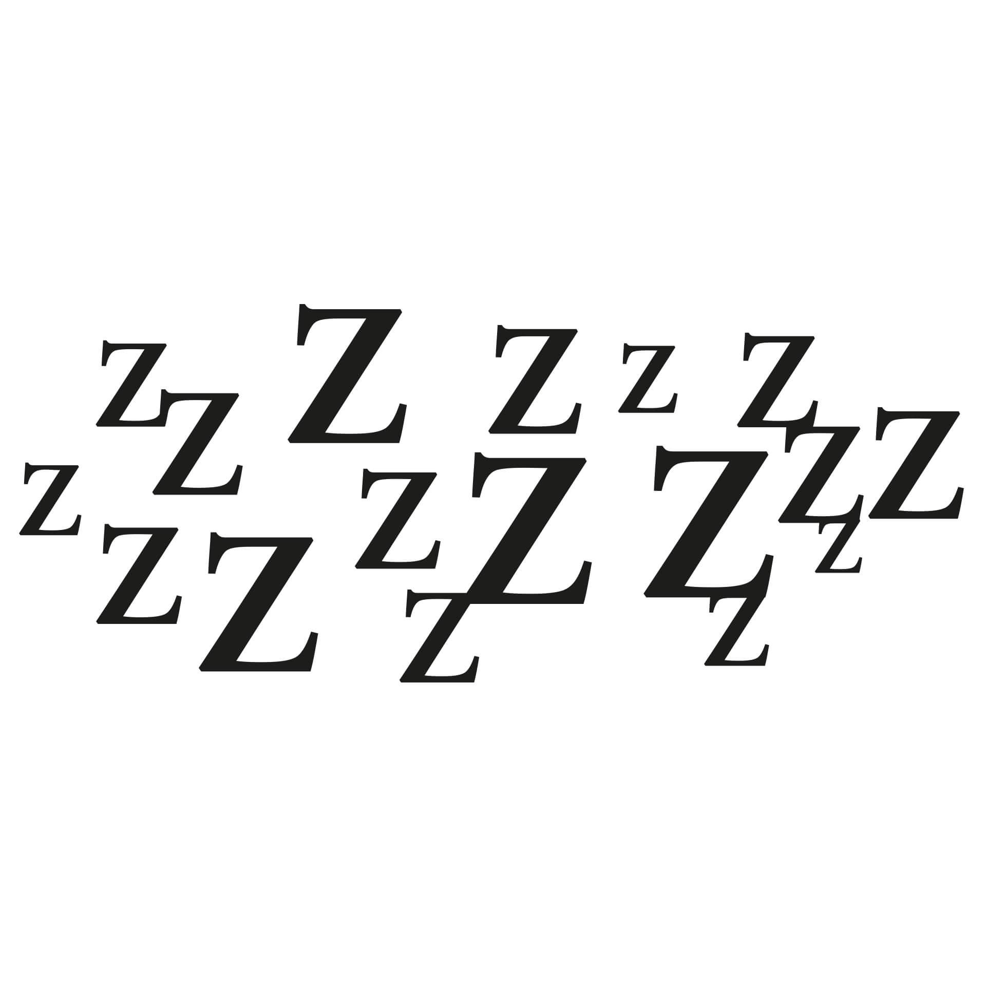 Wallsticker Dyb søvn