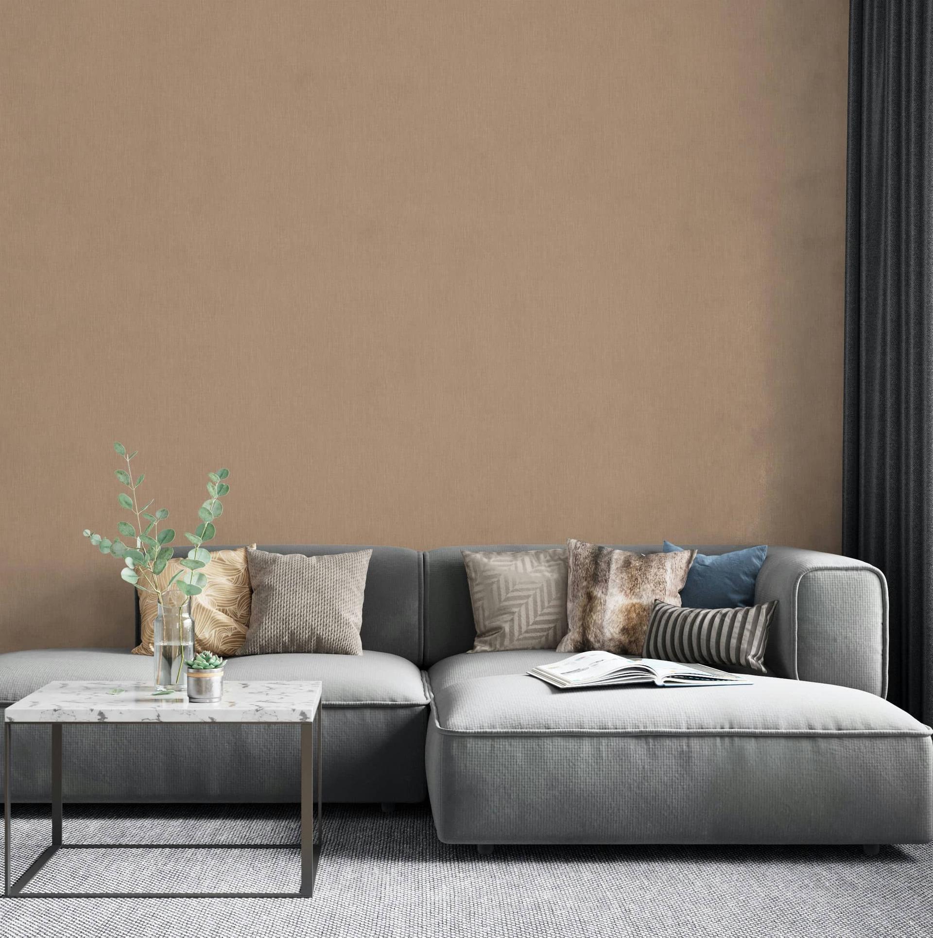 non-woven tapet beige sletter til stue soveværelse tapet marburg