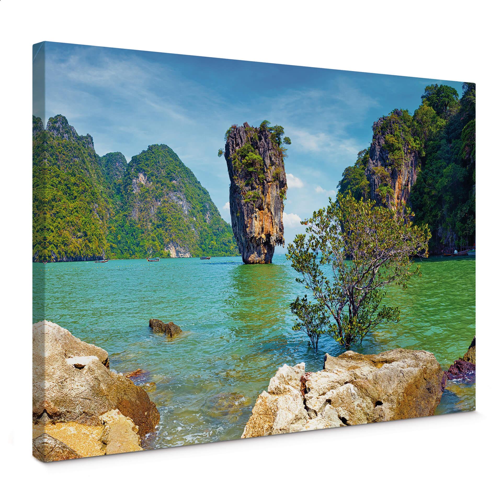 Lienzo Isla de Khao Ta-Pu
