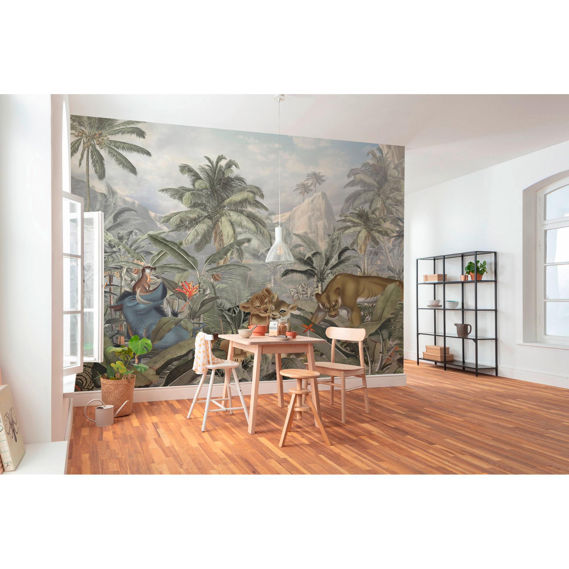 Vlies behang - Lion King Hills - 300 x 280 cm